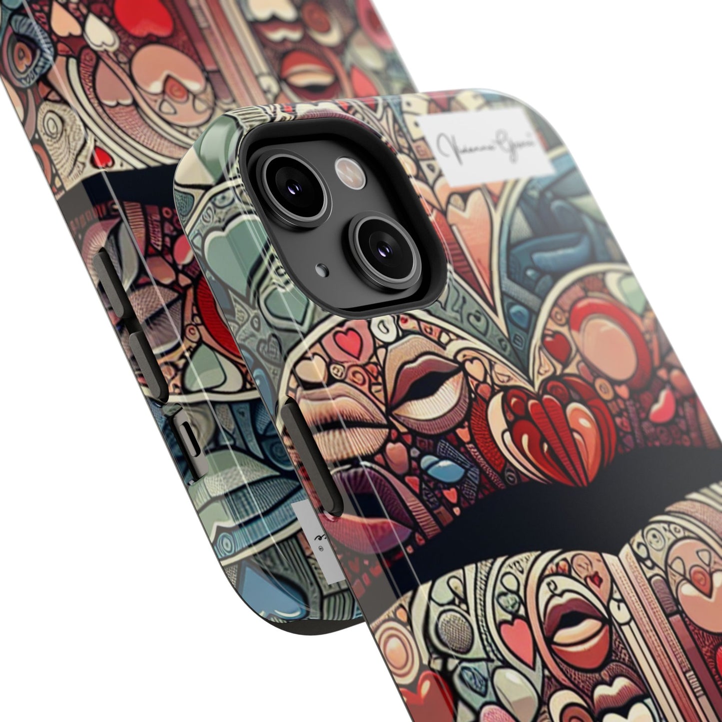 IPhone - Impact-Resistant Cases - BLUE LIPS - Vivienne Grace