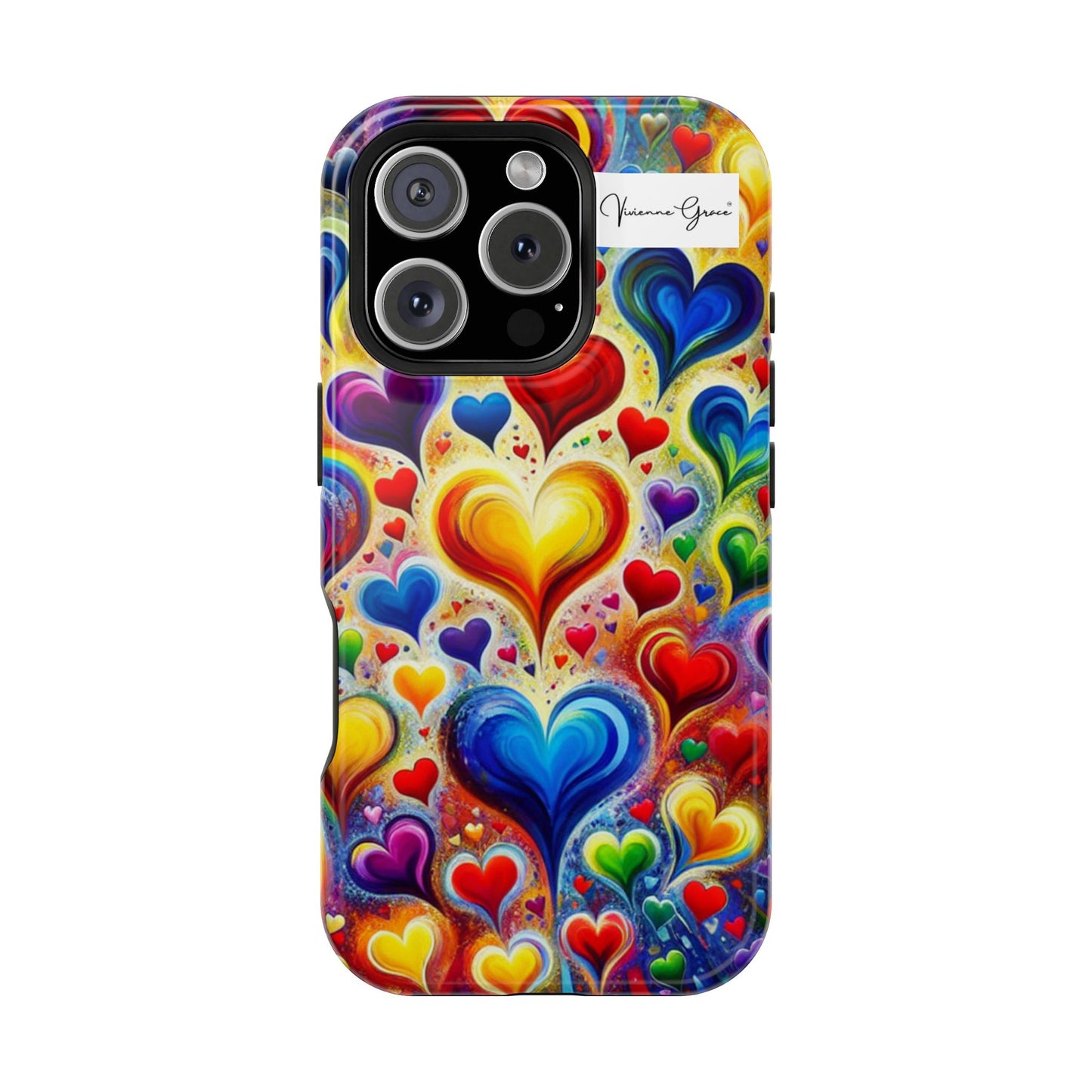IPhone - Impact-Resistant Case - BRIGHT HEARTS - Vivienne Grace