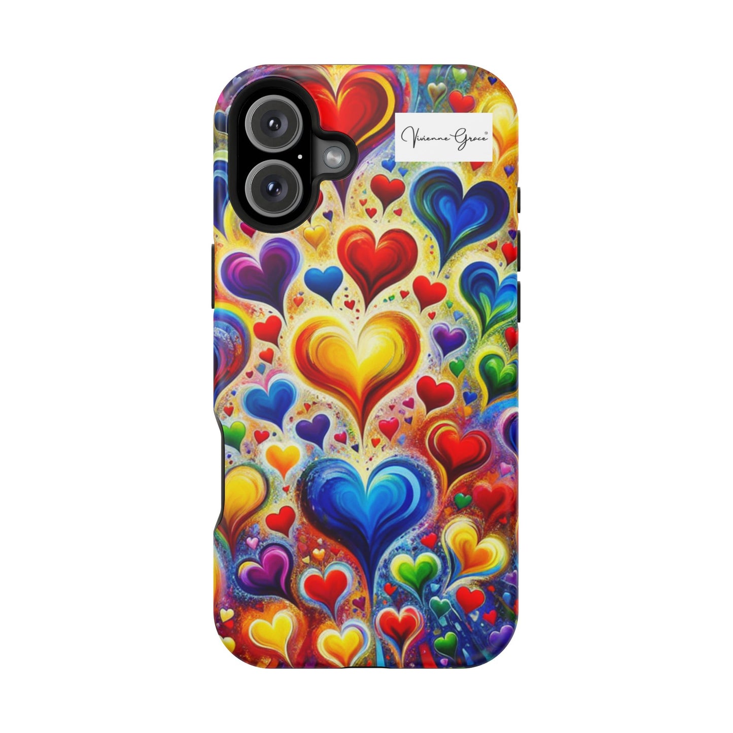 IPhone - Impact-Resistant Case - BRIGHT HEARTS - Vivienne Grace