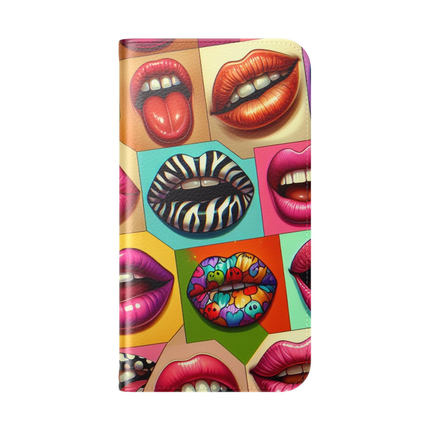 IPhone - Flip Case - LIPS - Vivienne Grace