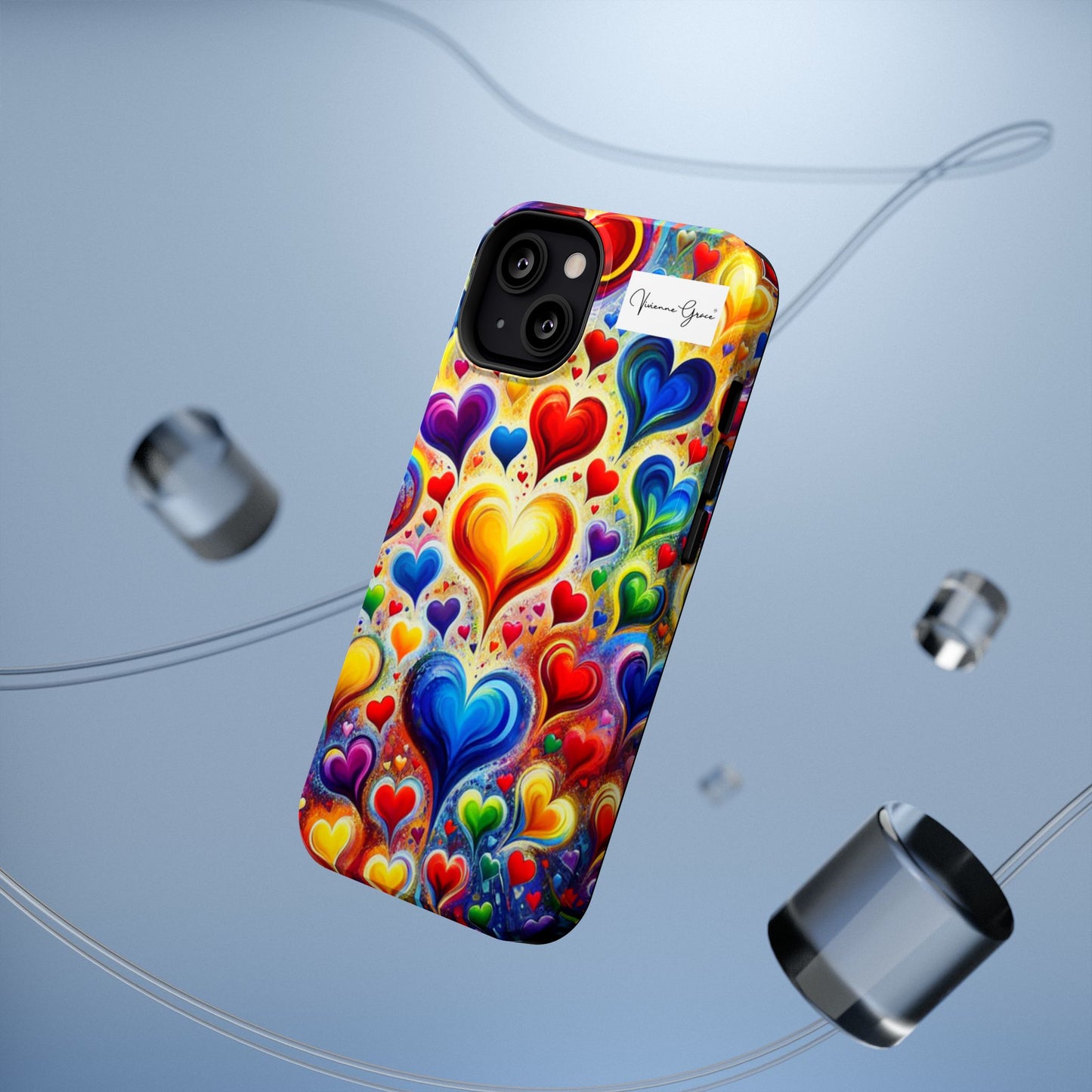 IPhone - Impact-Resistant Case - BRIGHT HEARTS - Vivienne Grace