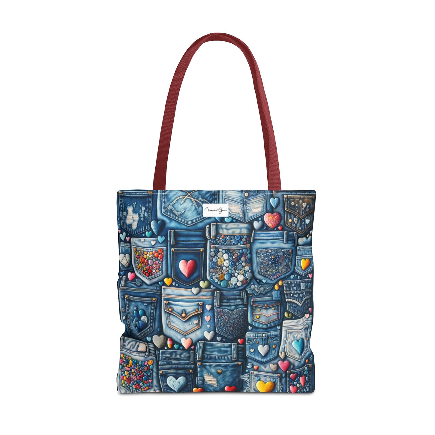 Tote Bag - BLUE JEANS - Vivienne Grace