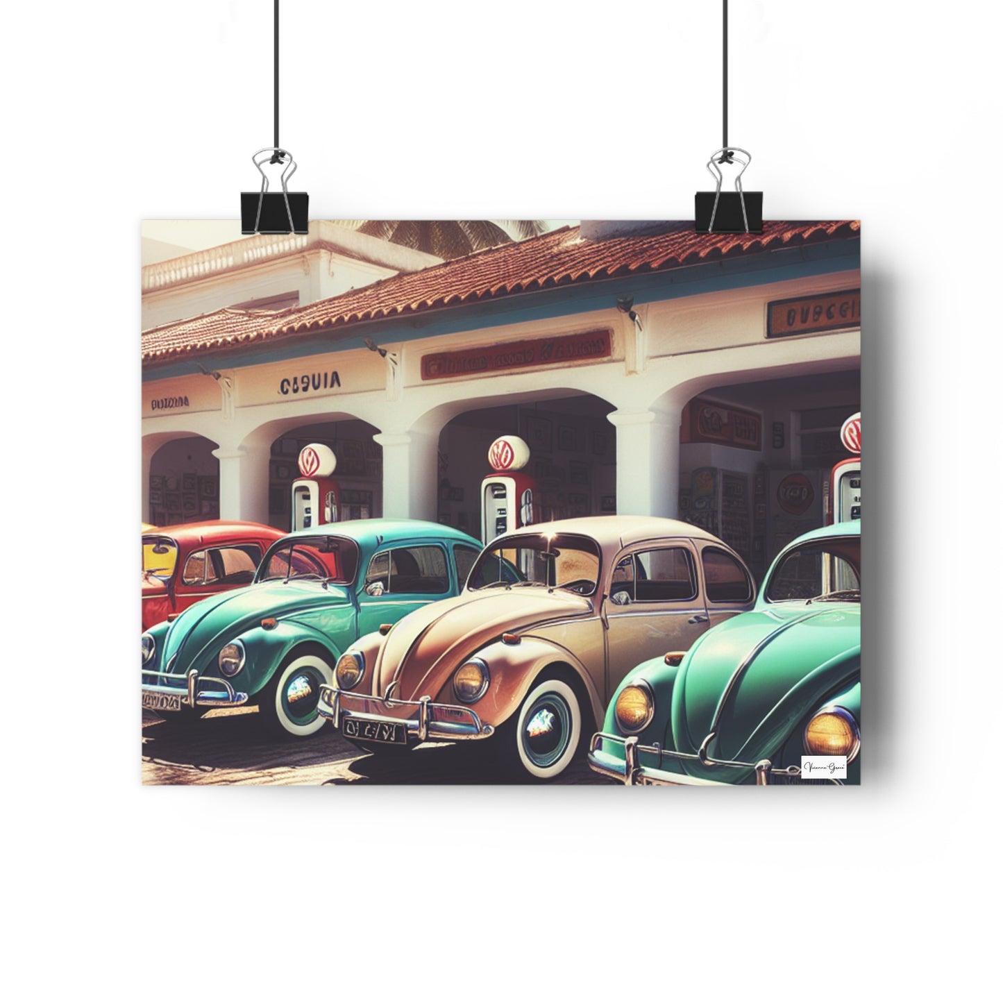 Giclée Art Print - VW BUG - Vivienne Grace