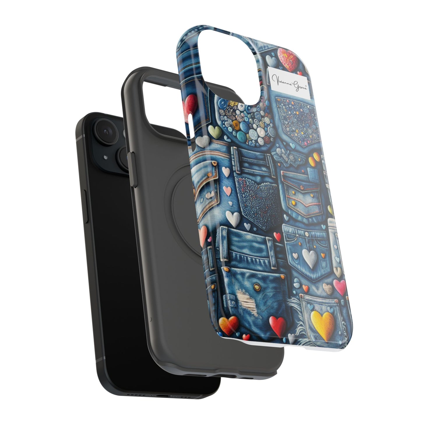 IPhone - Impact-Resistant Case - BLUE JEANS