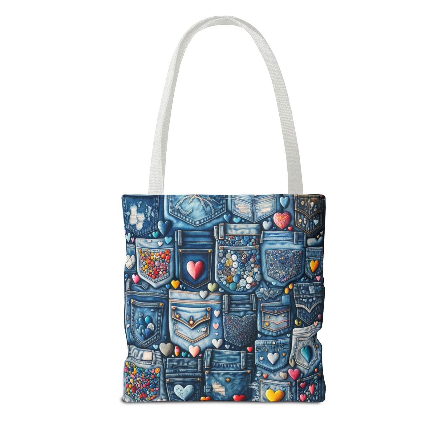 Tote Bag - BLUE JEANS - Vivienne Grace