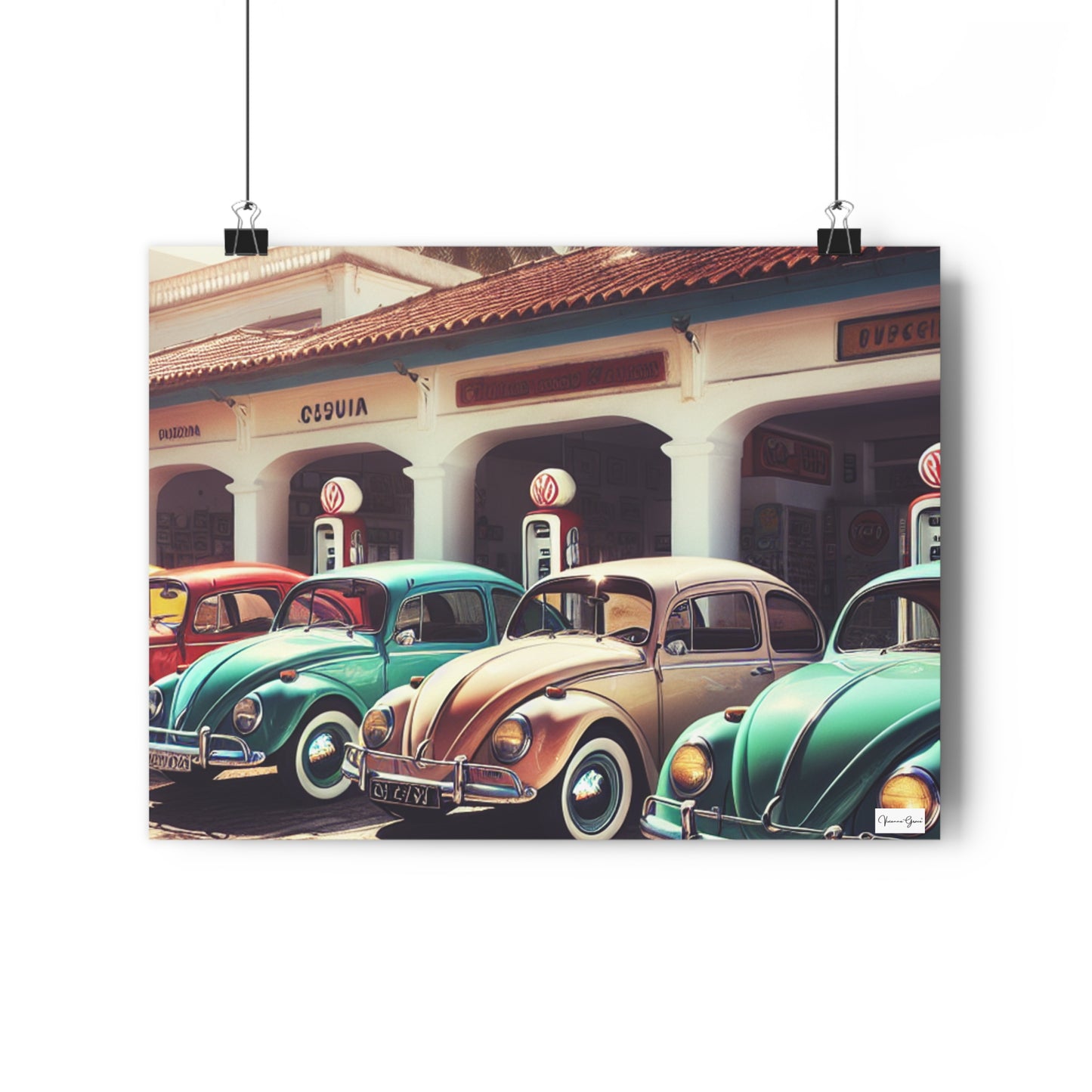 Giclée Art Print - VW BUG - Vivienne Grace