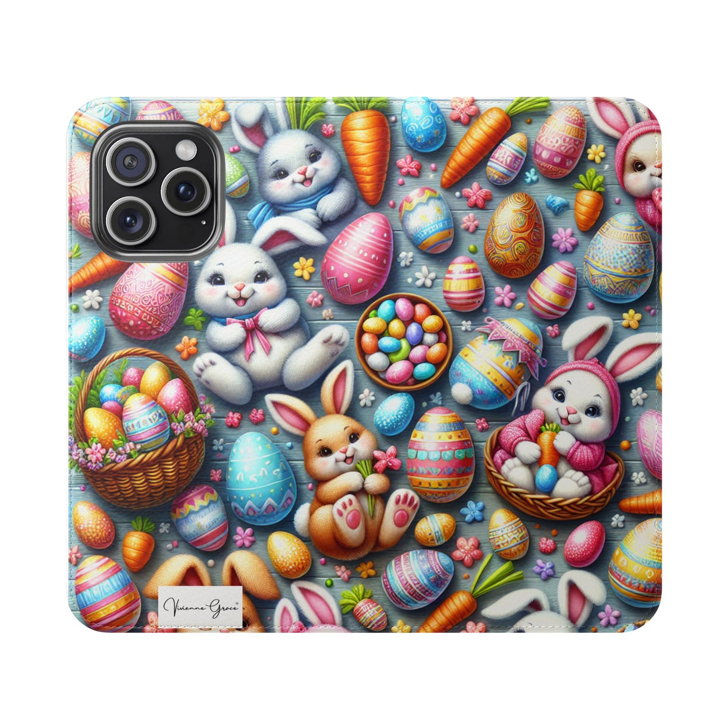 IPhone - Flip Case - BABY BUNNIES
