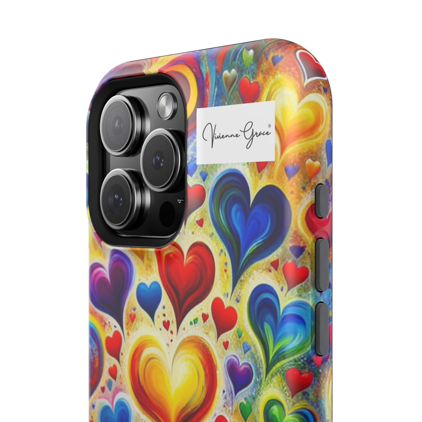 IPhone - Impact-Resistant Case - BRIGHT HEARTS - Vivienne Grace
