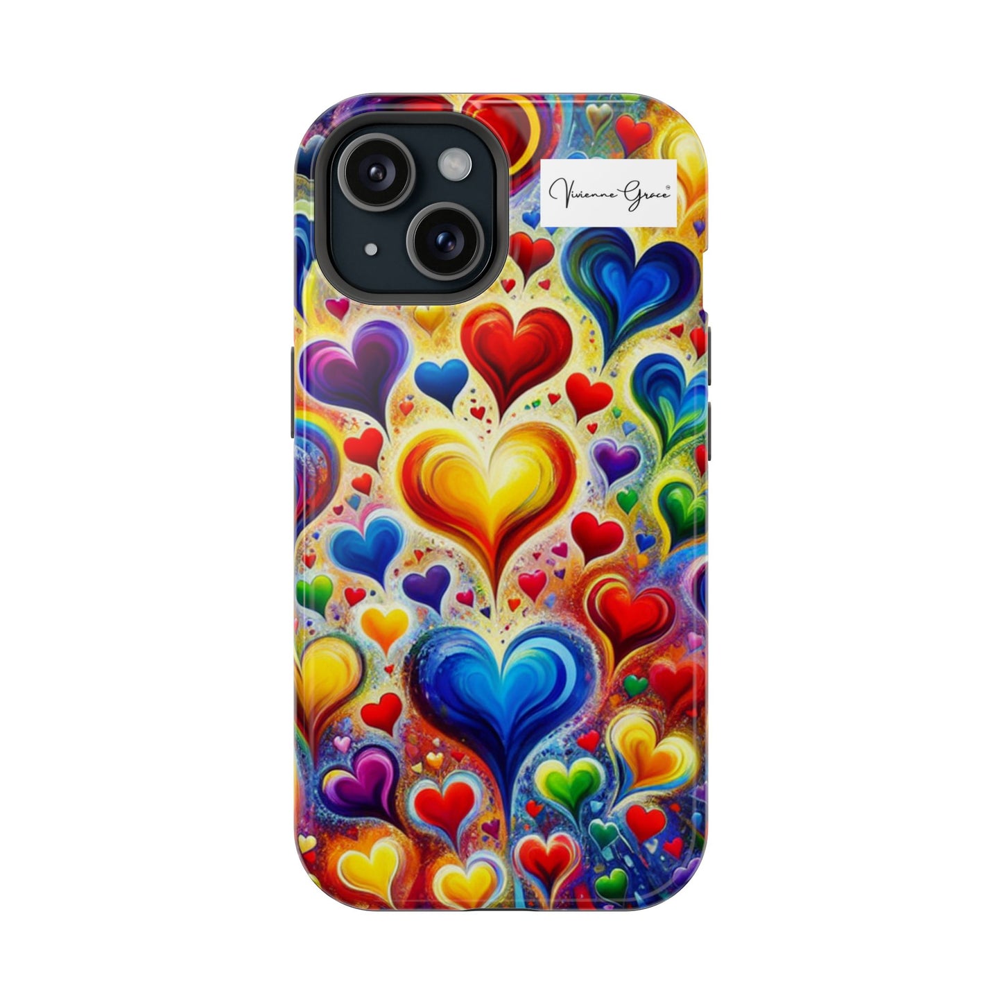 IPhone - Impact-Resistant Case - BRIGHT HEARTS - Vivienne Grace