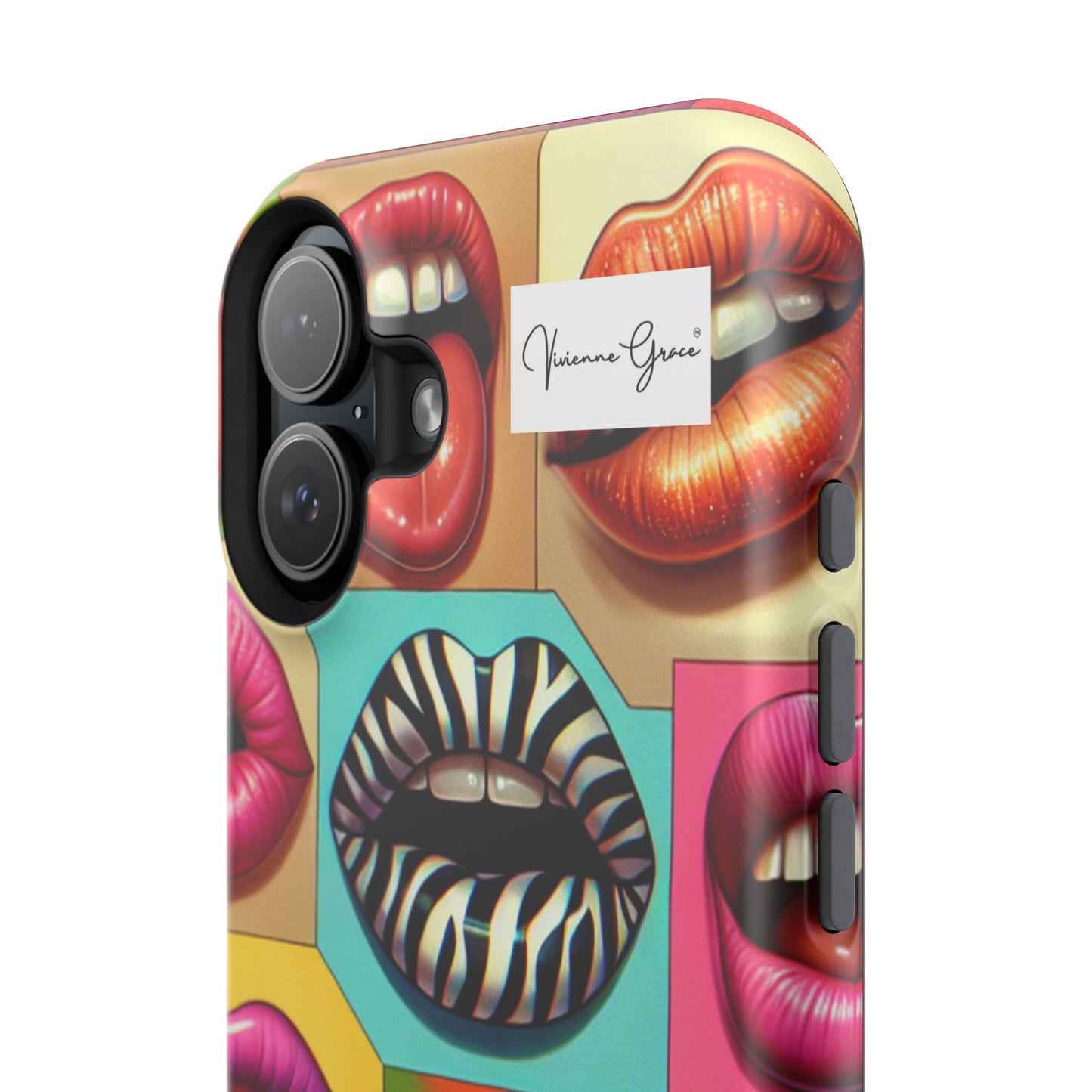 IPhone - Impact-Resistant Case - LIPS - Vivienne Grace