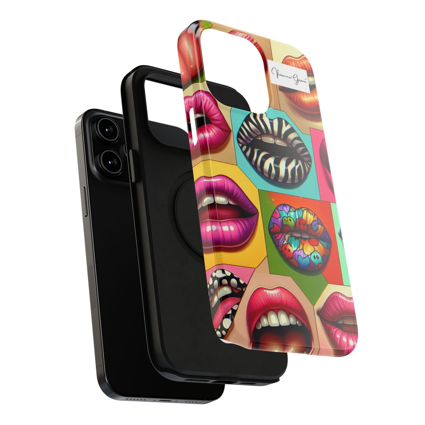 IPhone - Impact-Resistant Case - LIPS - Vivienne Grace