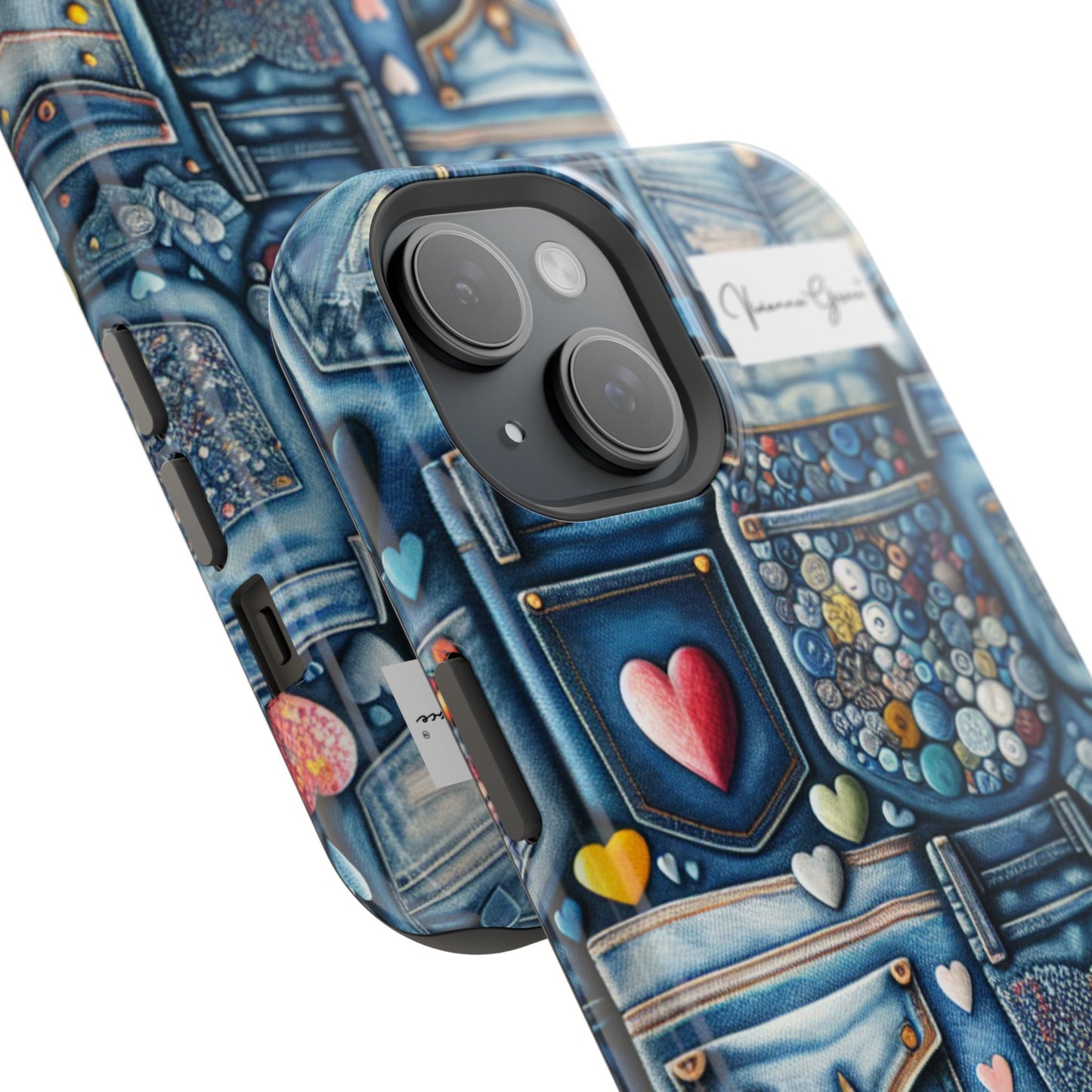 Samsung Galaxy -Impact-Resistant Case - BLUE JEANS - Vivienne Grace