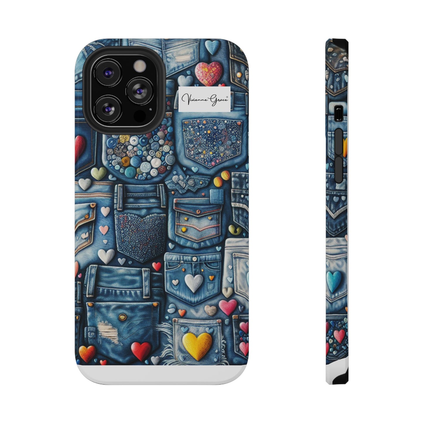 IPhone - Impact-Resistant Case - BLUE JEANS