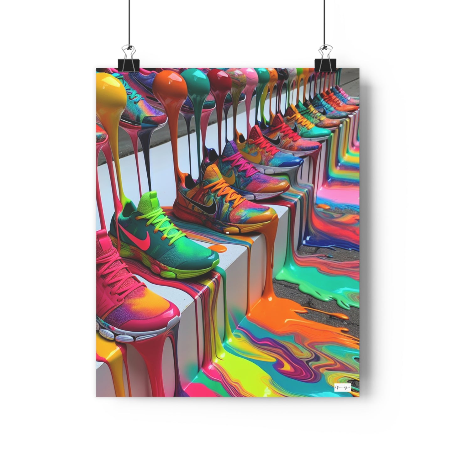 Giclée Art Print - Sneaker Fun - Vivienne Grace