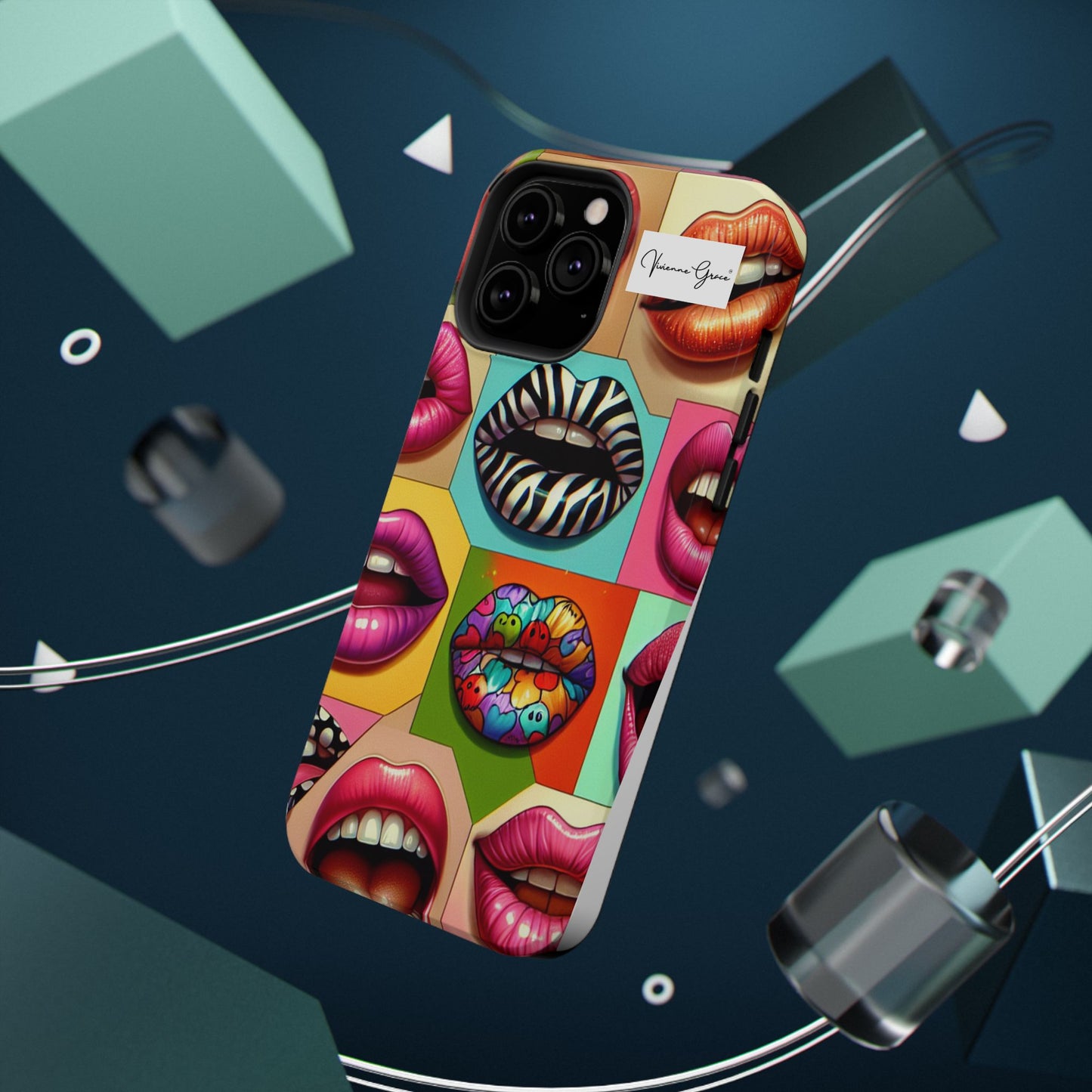 IPhone - Impact-Resistant Case - LIPS - Vivienne Grace