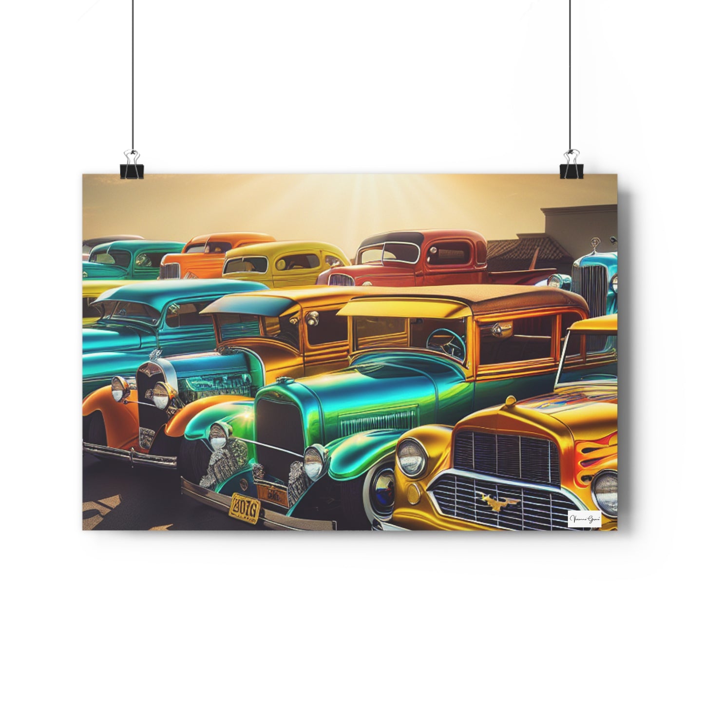 Giclée Art Print - HISTORIC CARS - Vivienne Grace