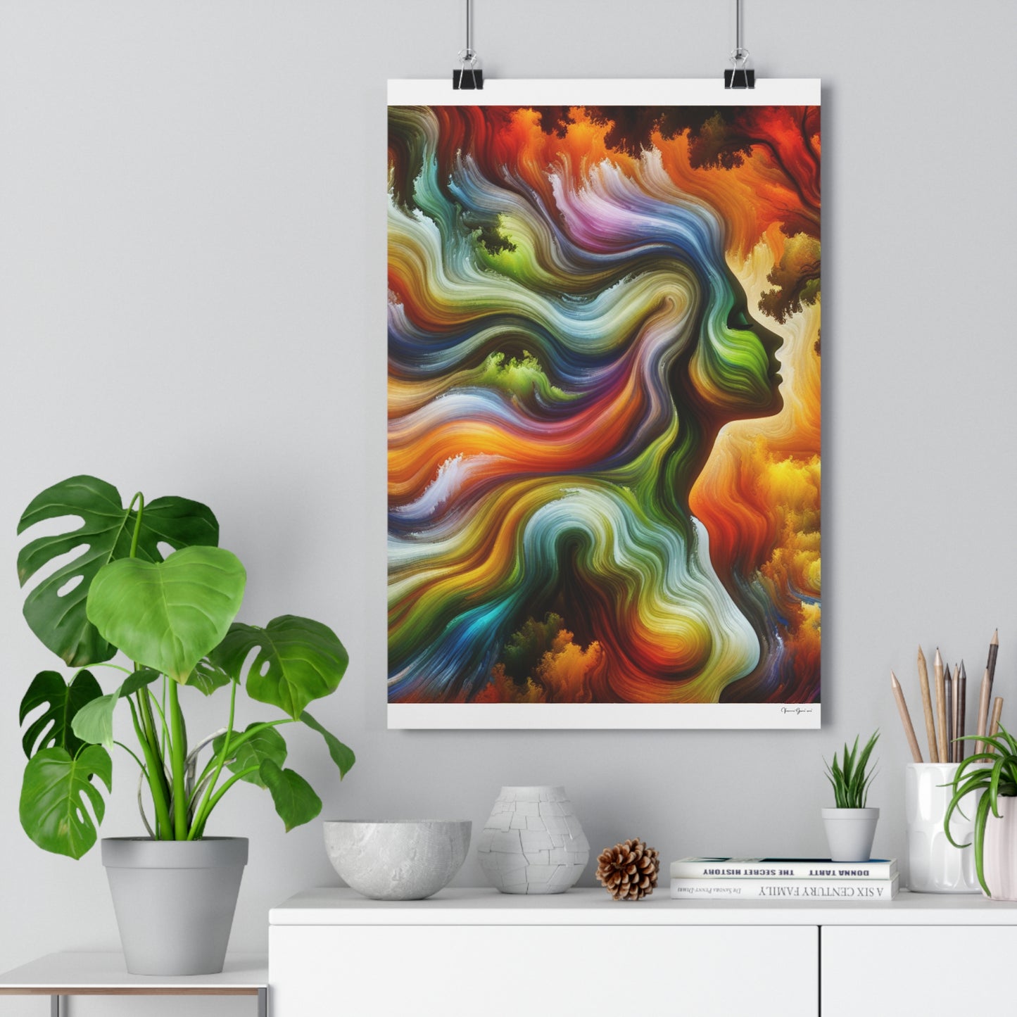 Giclée Art Print - Into The Wind - Vivienne Grace