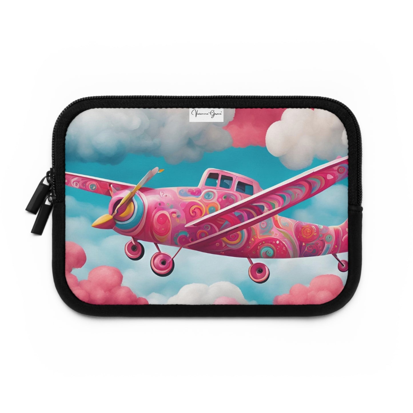 Laptop Sleeve - GROOVY PLANE - Vivienne Grace