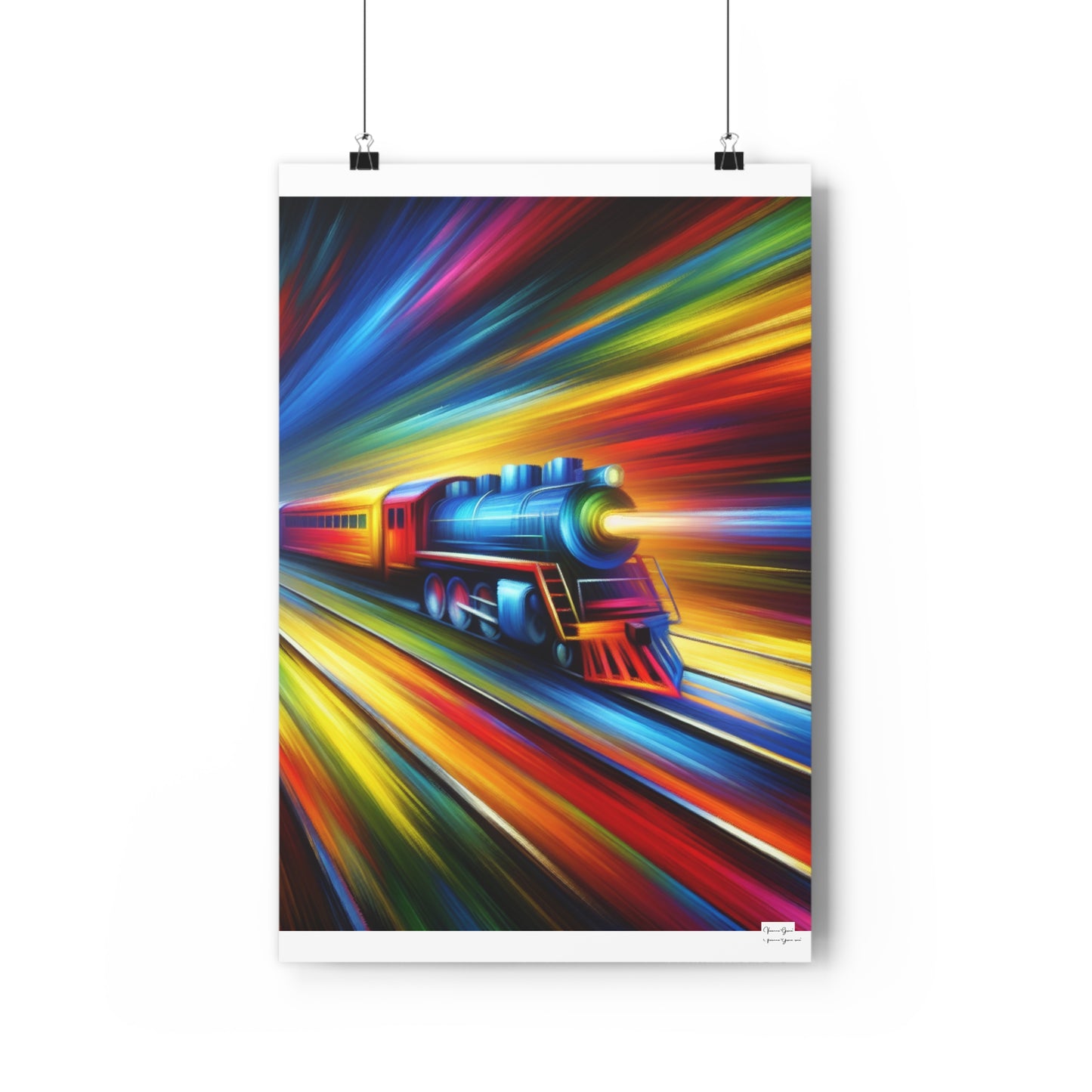 Giclée Art Print - The Train - Vivienne Grace