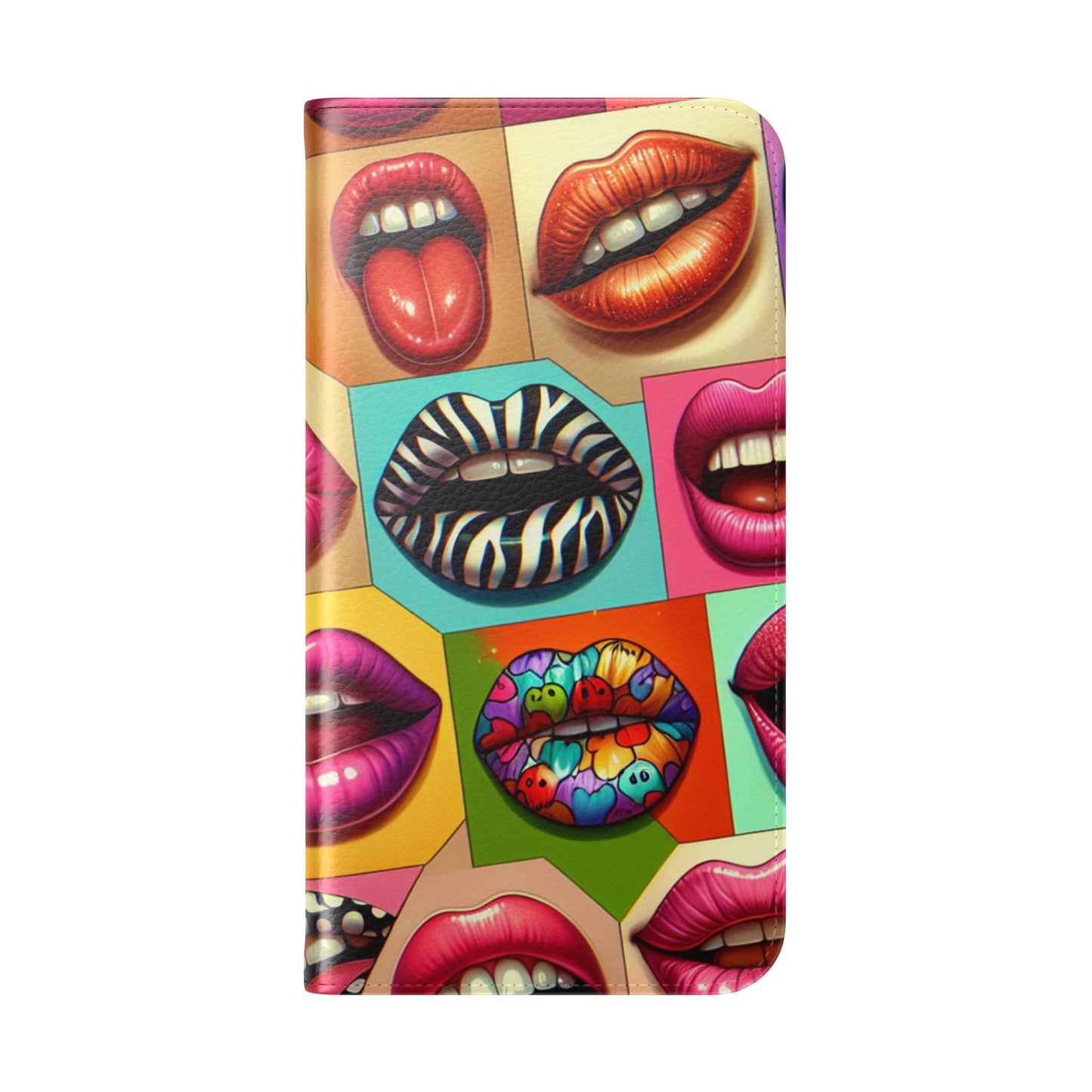 IPhone - Flip Case - LIPS - Vivienne Grace