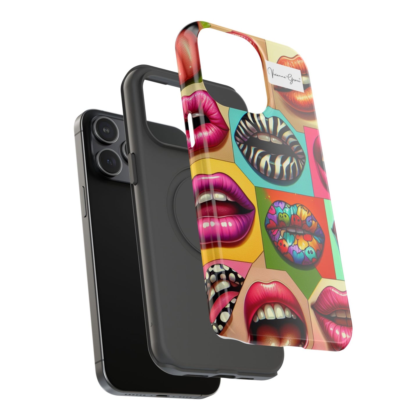 IPhone - Impact-Resistant Case - LIPS - Vivienne Grace