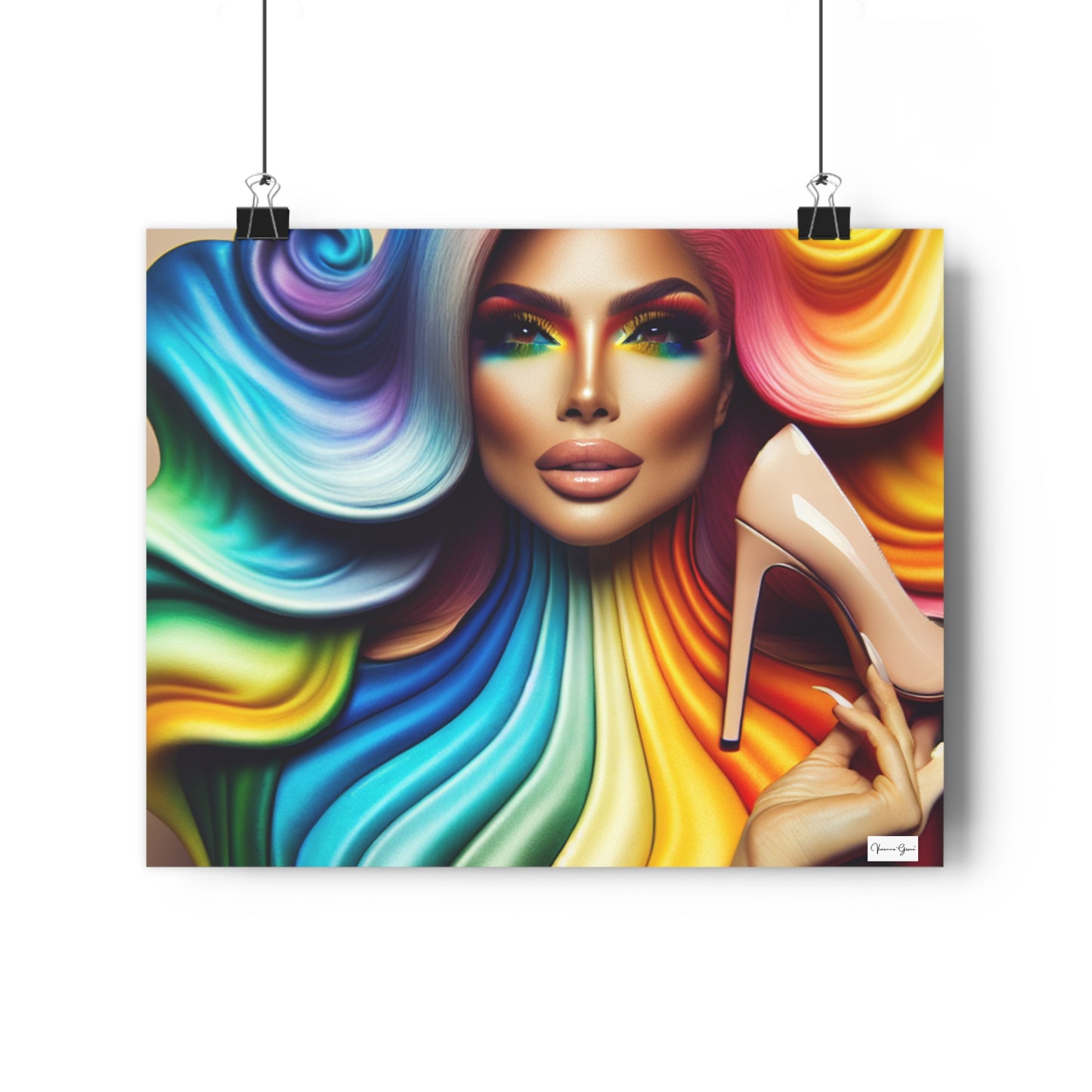 Giclée Art Print - Glamorous - Vivienne Grace