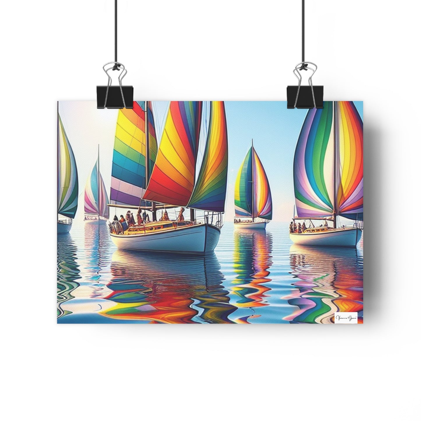 Giclée Art Print - SAILBOATS - Vivienne Grace
