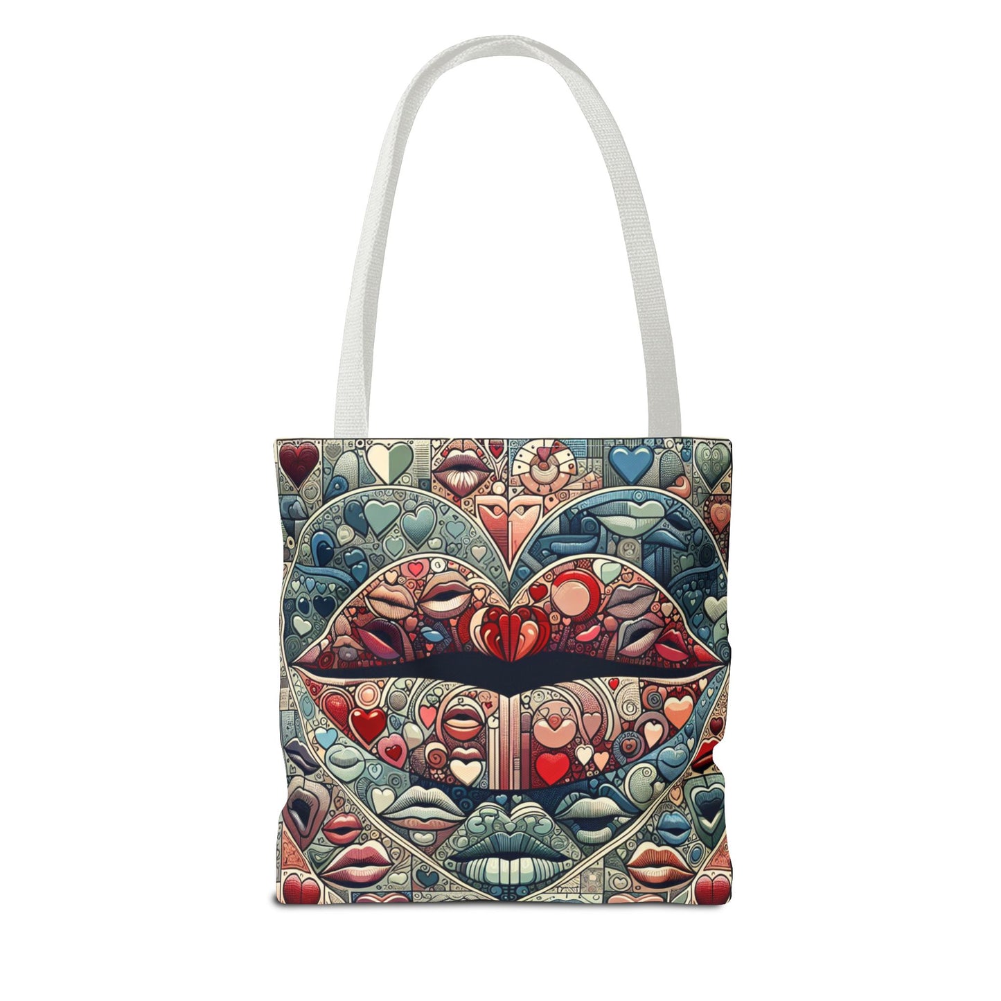 Tote Bag - BLUE LIPS - Vivienne Grace