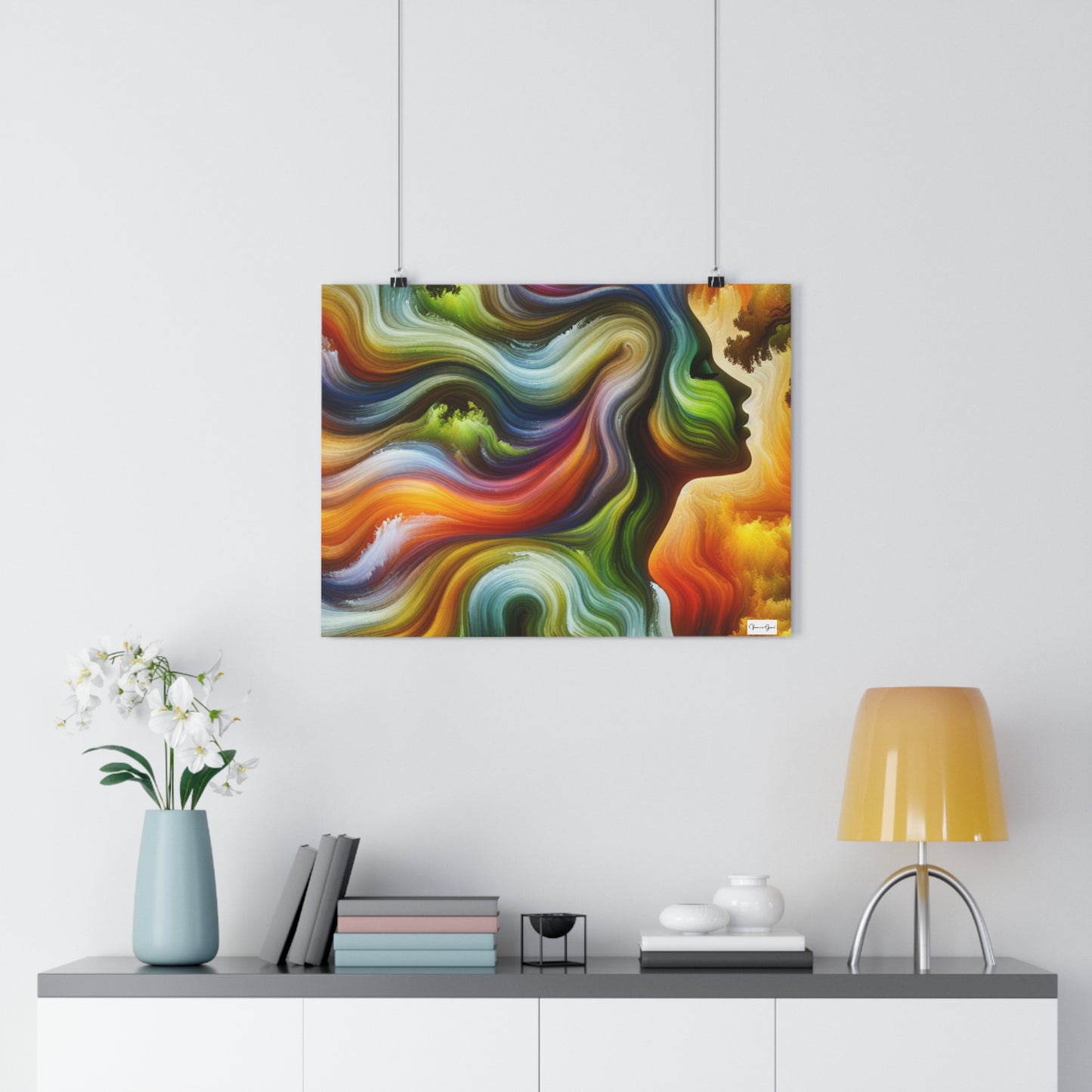 Giclée Art Print - Into The Wind - Vivienne Grace