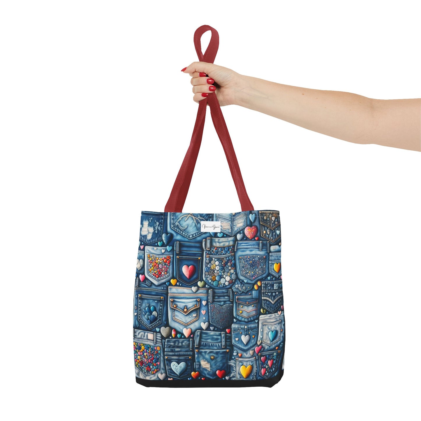 Tote Bag - BLUE JEANS - Vivienne Grace