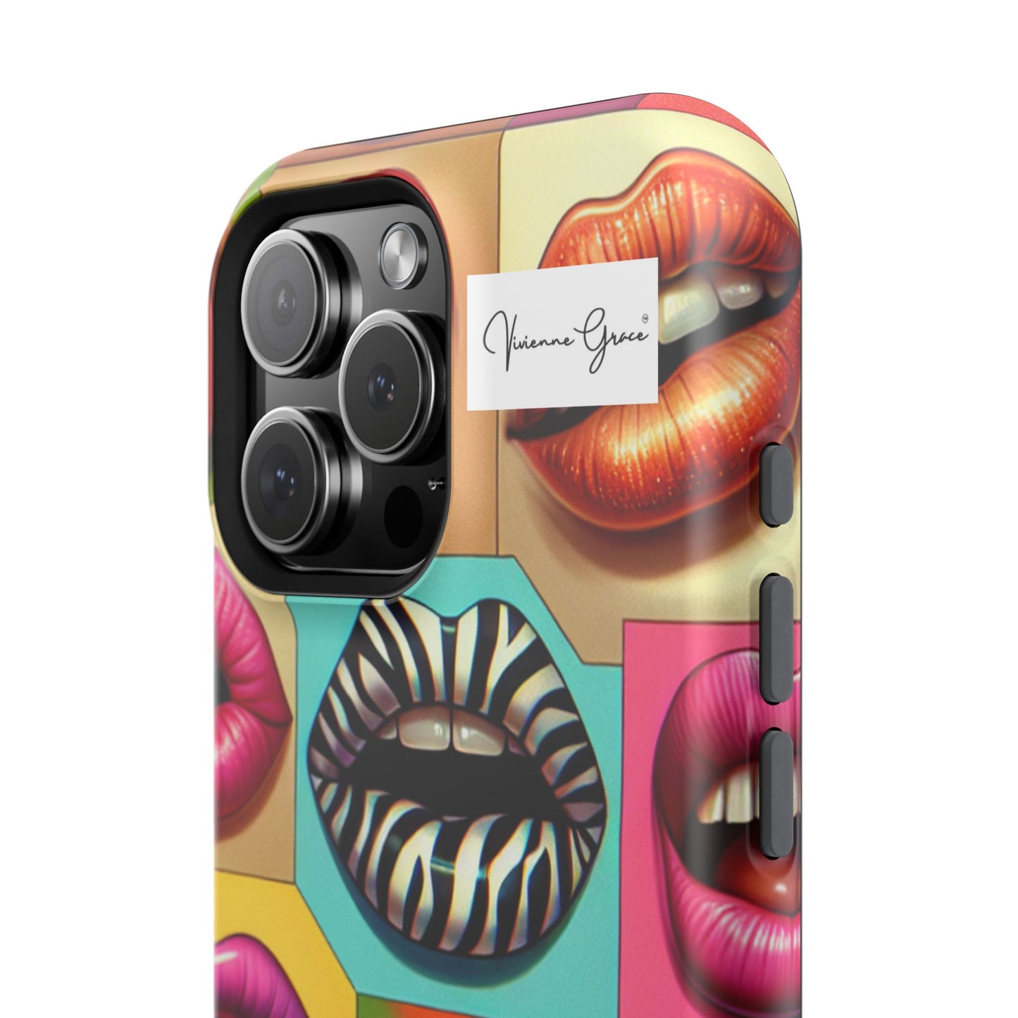 IPhone - Impact-Resistant Case - LIPS - Vivienne Grace