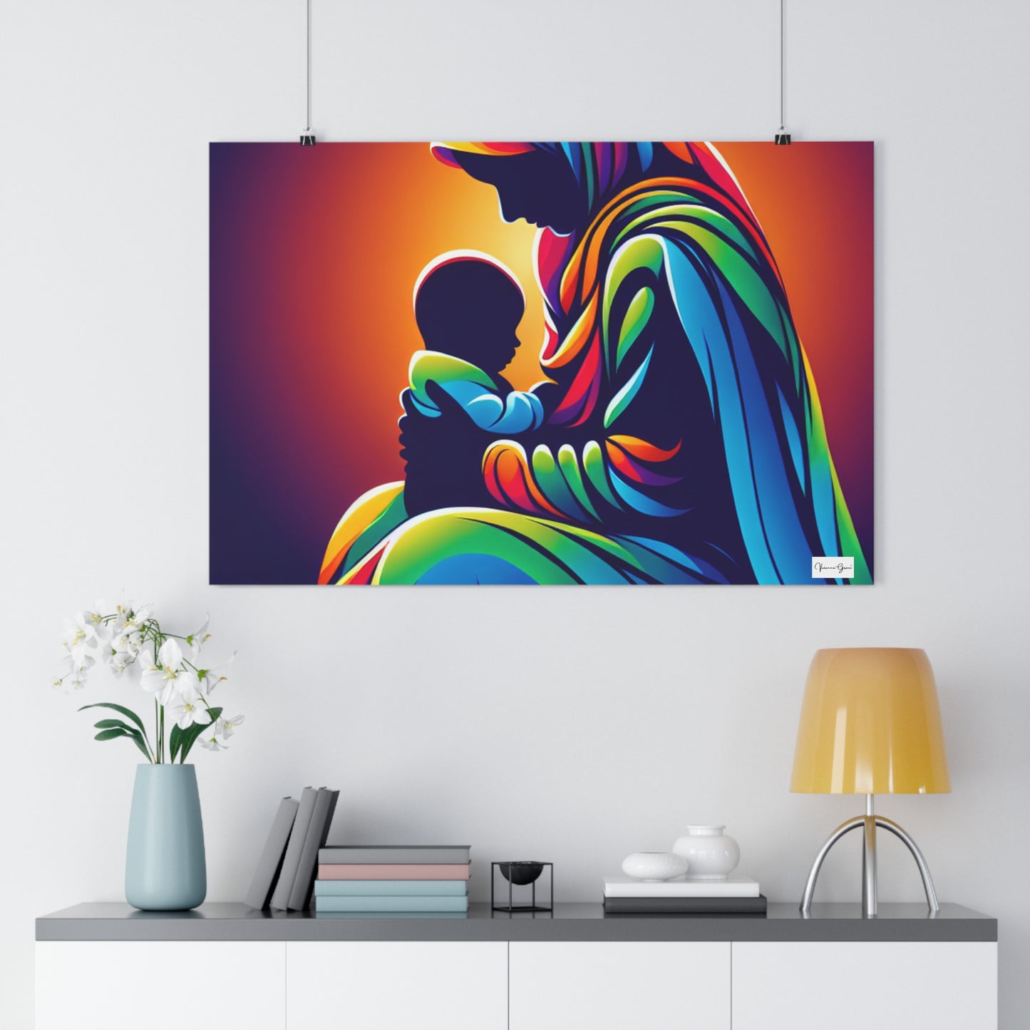 Giclée Art Print - Loving Mother - Vivienne Grace