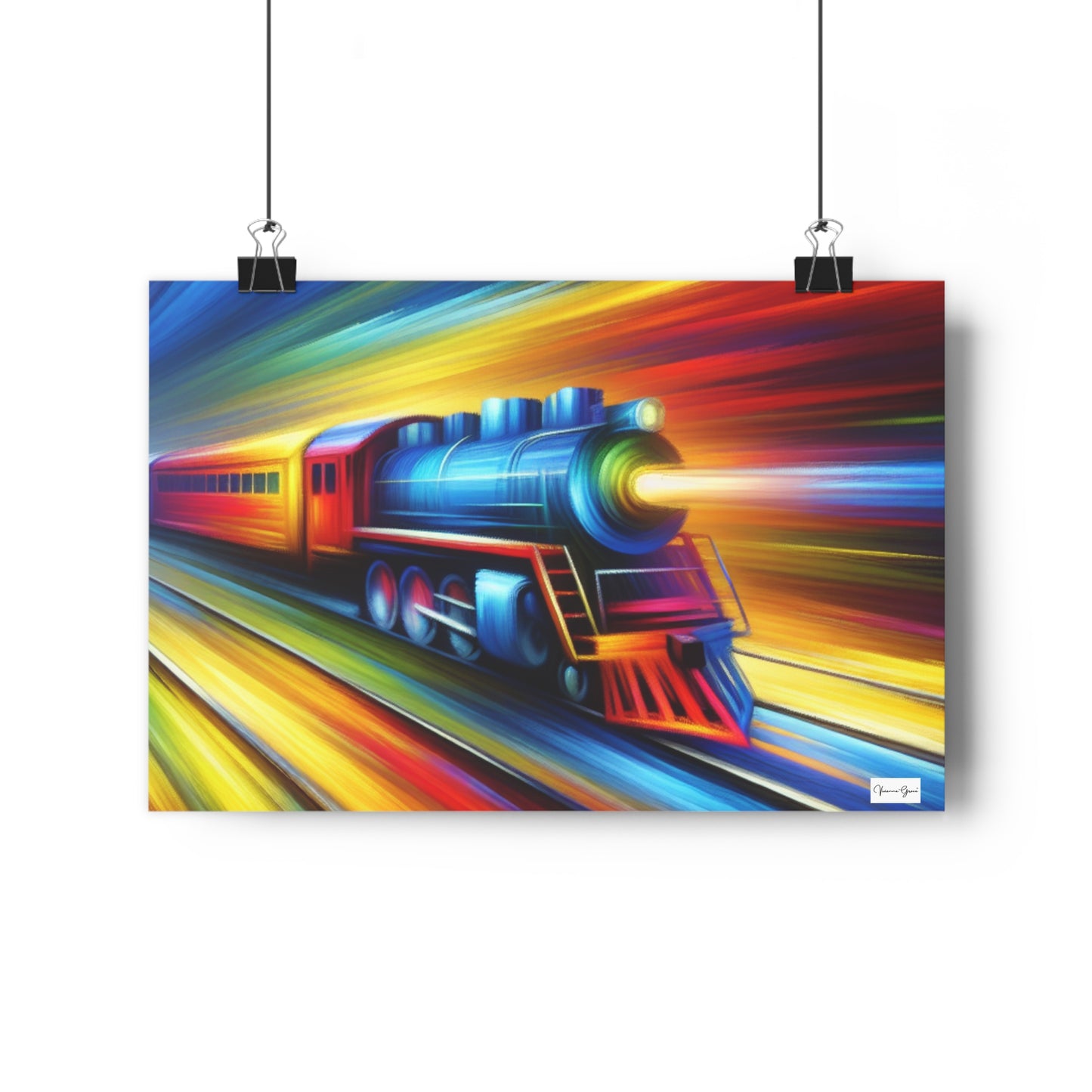 Giclée Art Print - The Train - Vivienne Grace