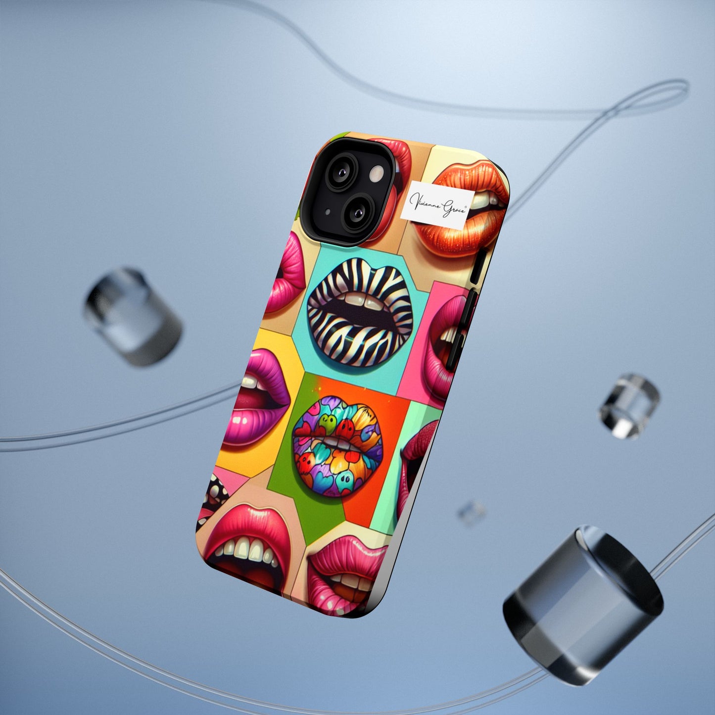 IPhone - Impact-Resistant Case - LIPS - Vivienne Grace