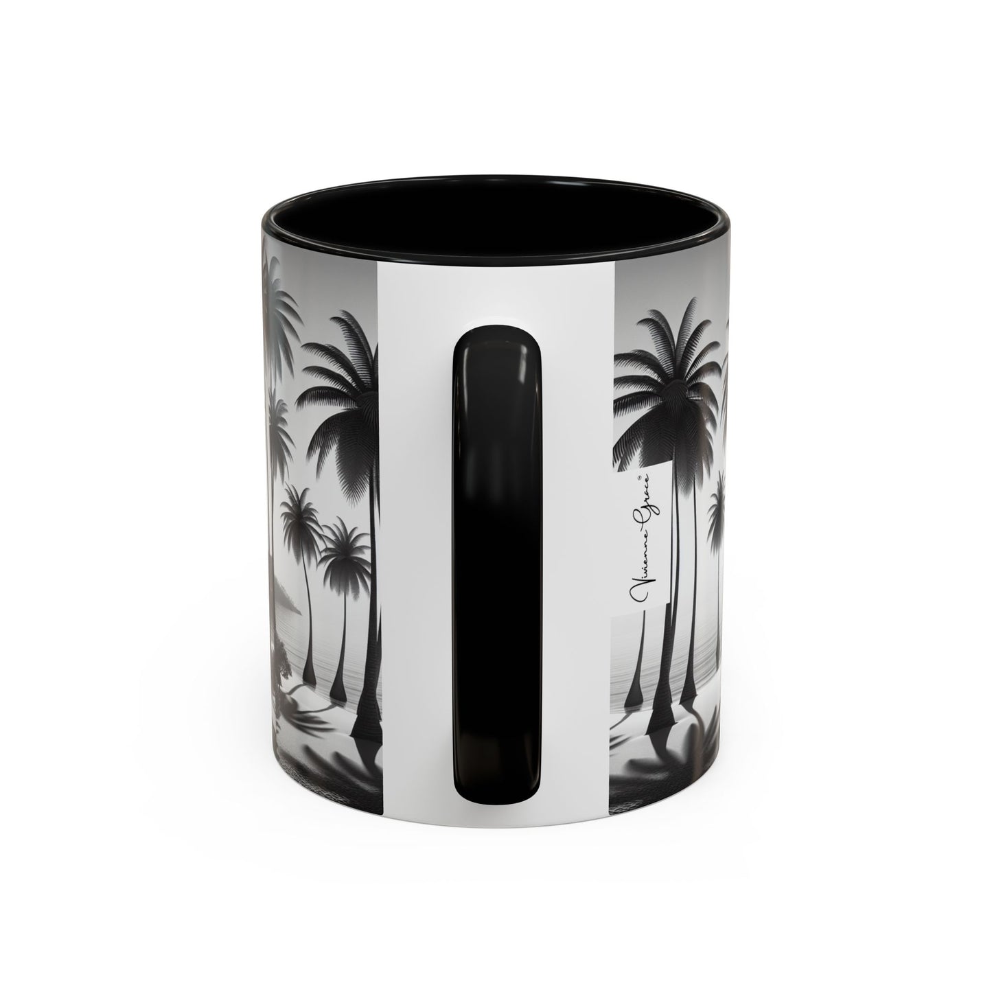 Coffee Mug - B/W Beach