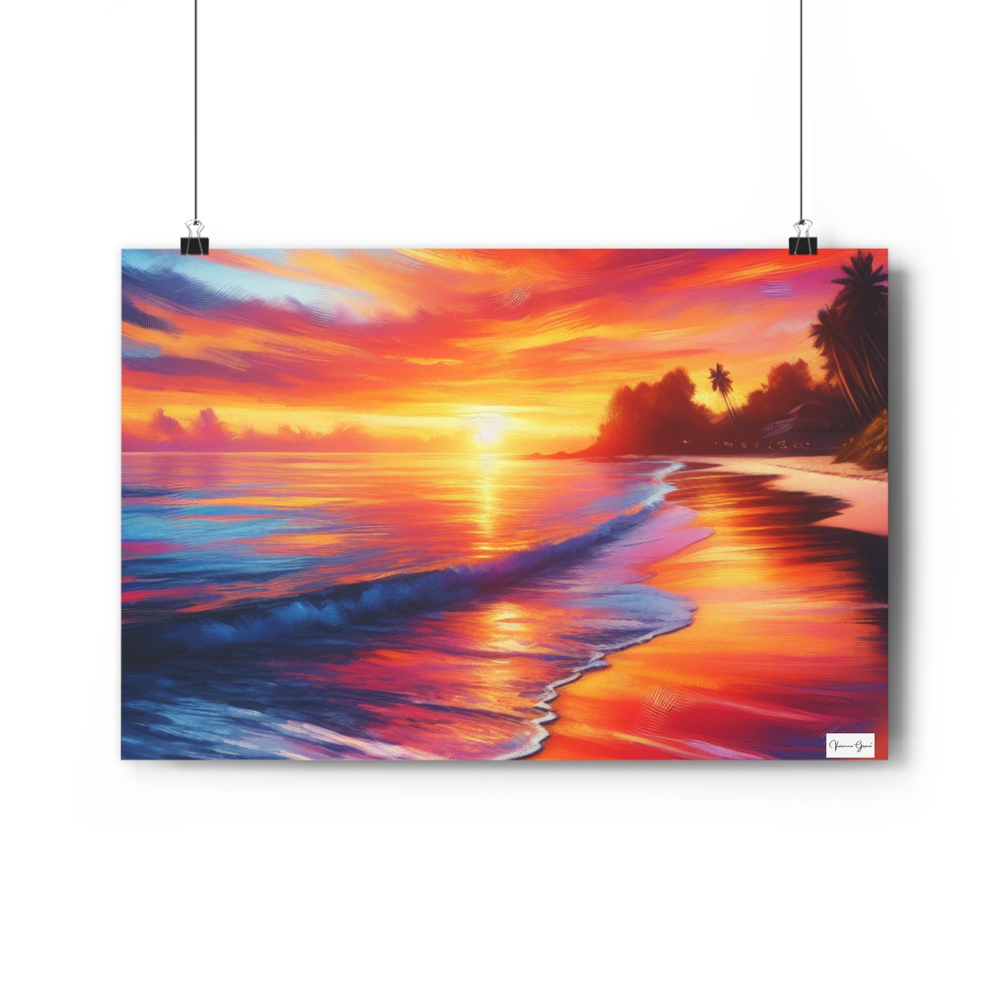 Giclée Art Print - Sunset Beauty - Vivienne Grace