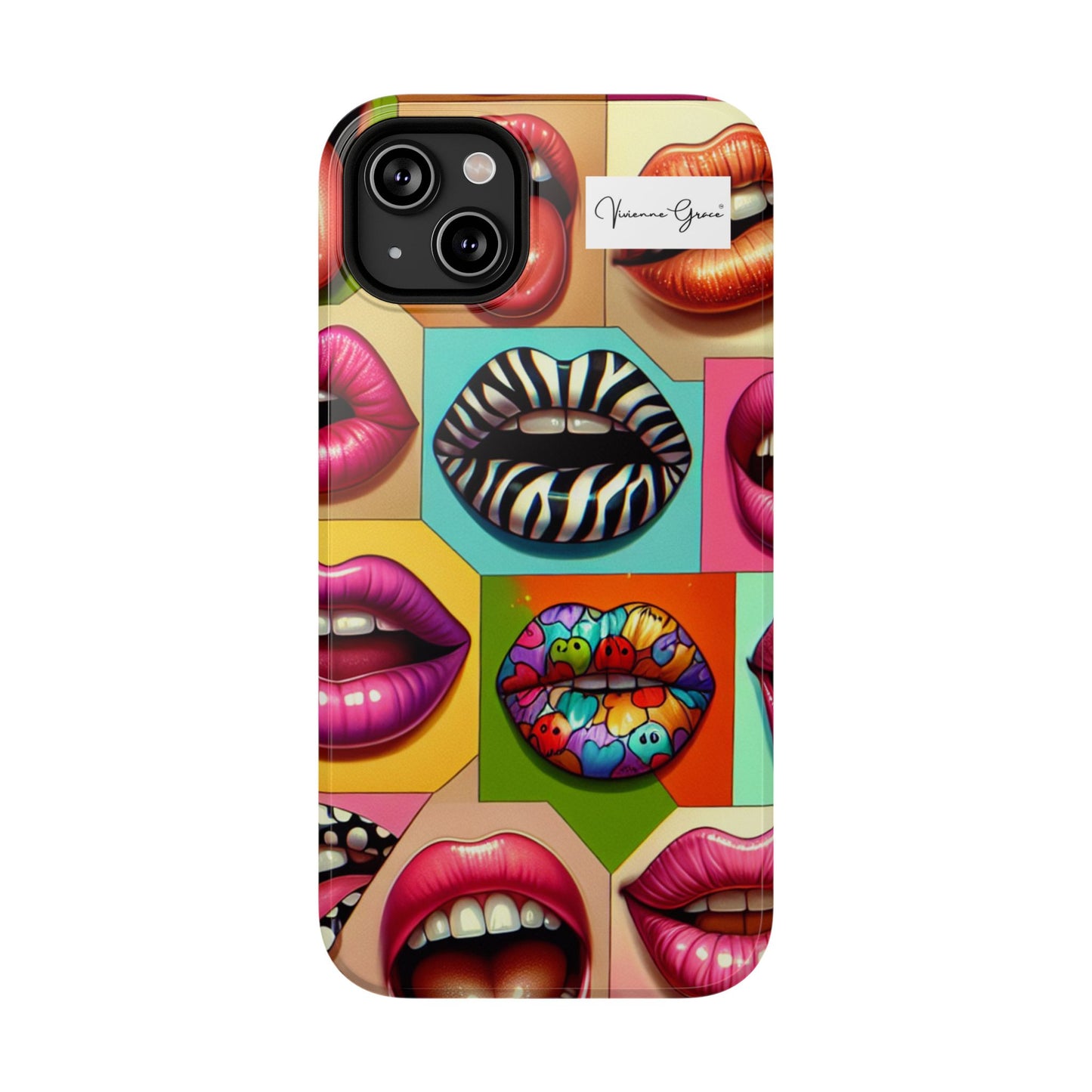IPhone - Impact-Resistant Case - LIPS - Vivienne Grace