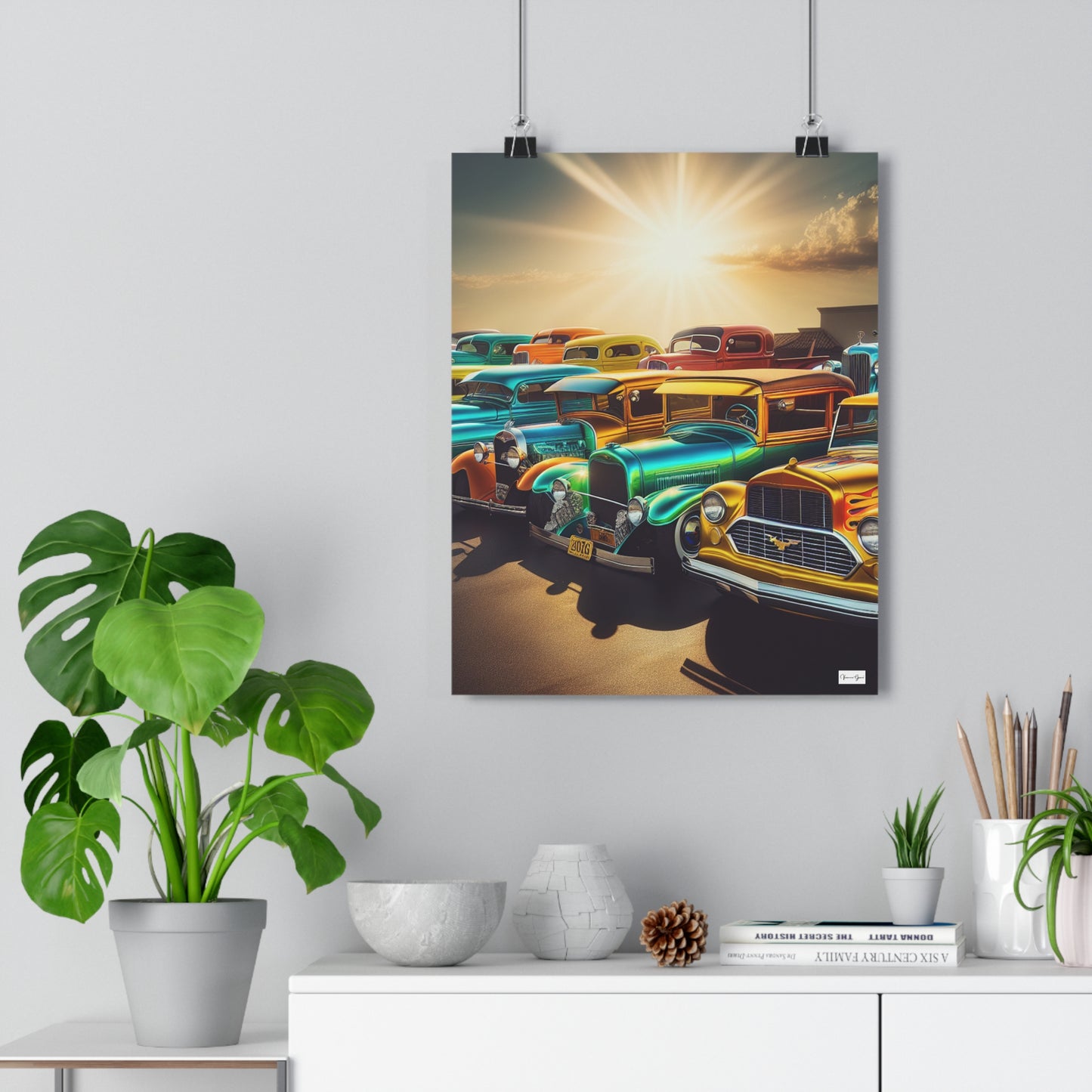 Giclée Art Print - HISTORIC CARS - Vivienne Grace