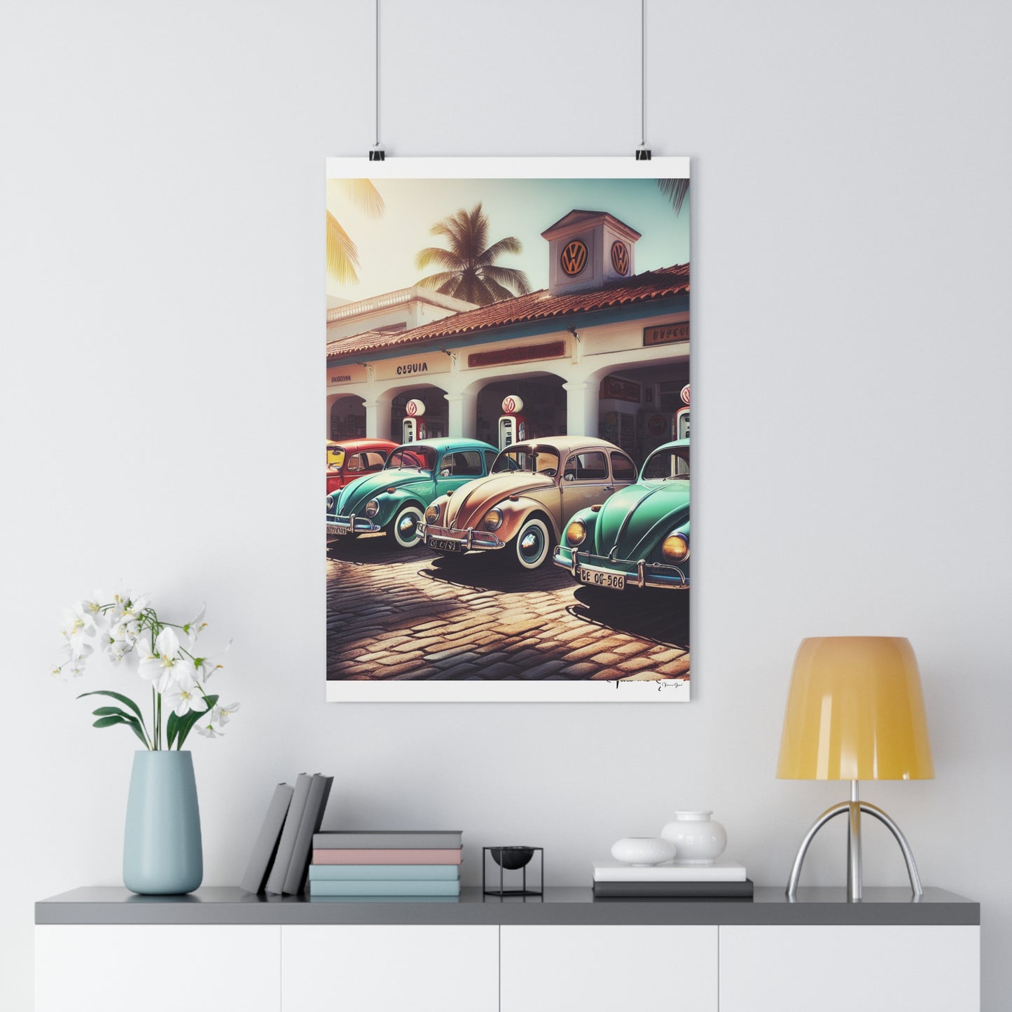 Giclée Art Print - VW BUG - Vivienne Grace