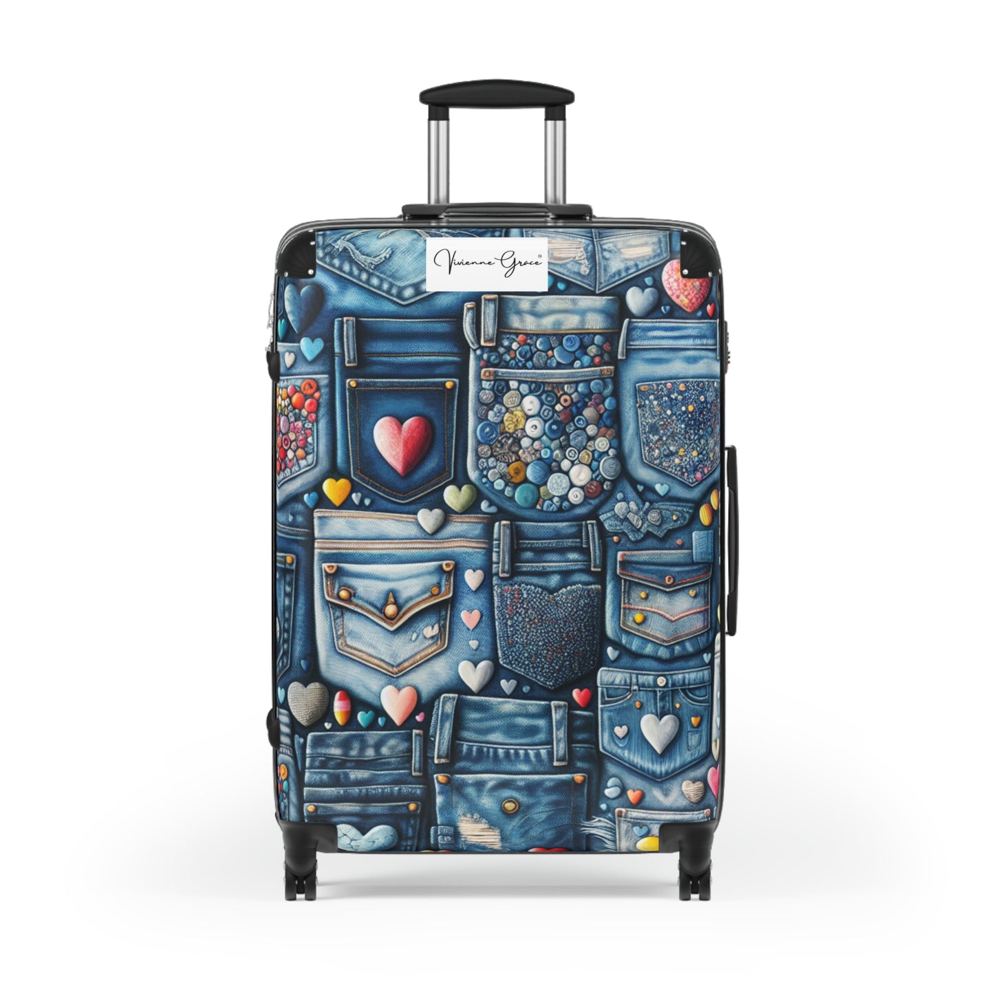 Suitcase - BLUE JEANS - Vivienne Grace