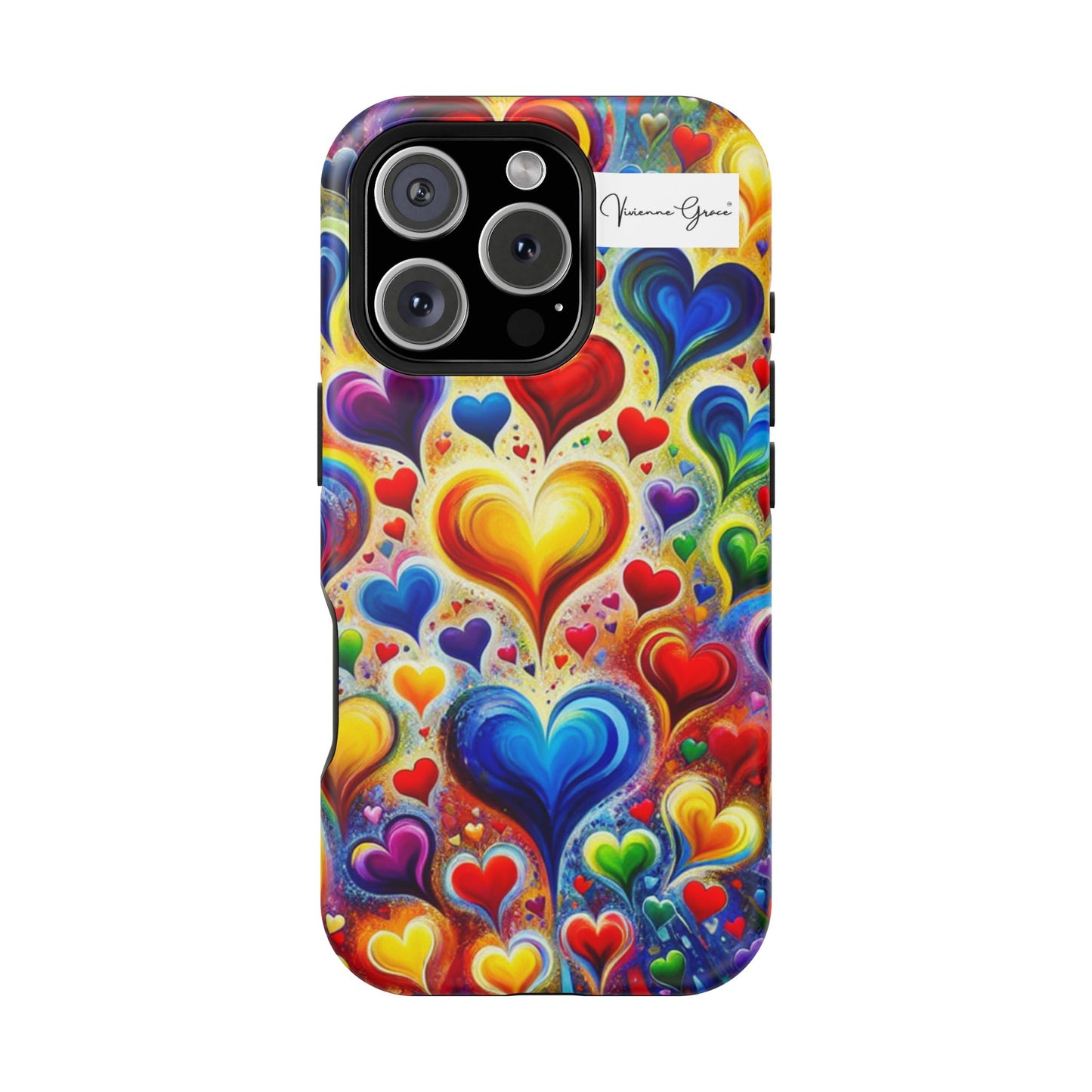 IPhone - Impact-Resistant Case - BRIGHT HEARTS - Vivienne Grace