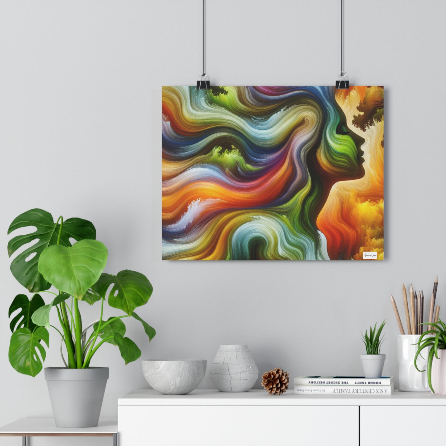 Giclée Art Print - Into The Wind - Vivienne Grace