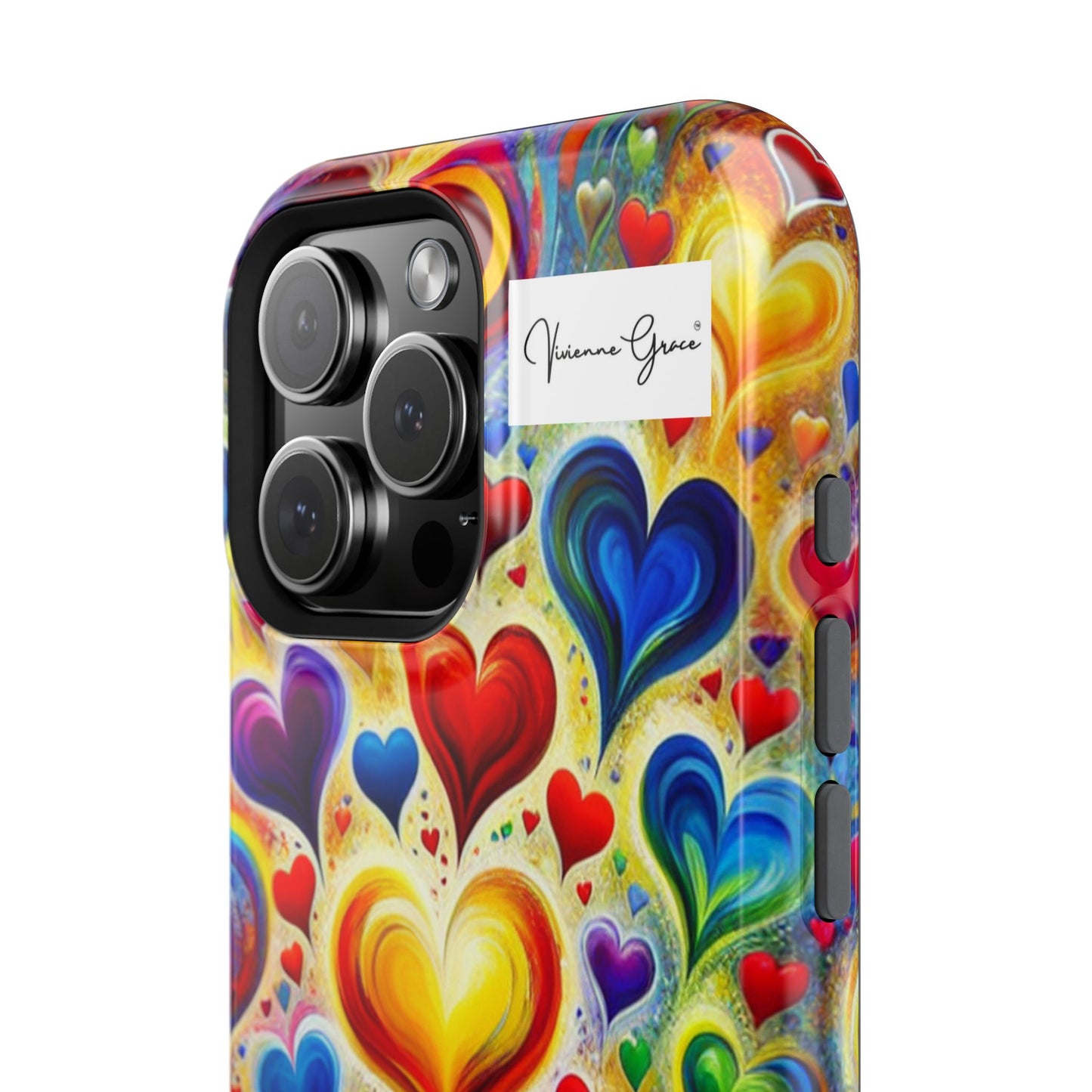 IPhone - Impact-Resistant Case - BRIGHT HEARTS - Vivienne Grace