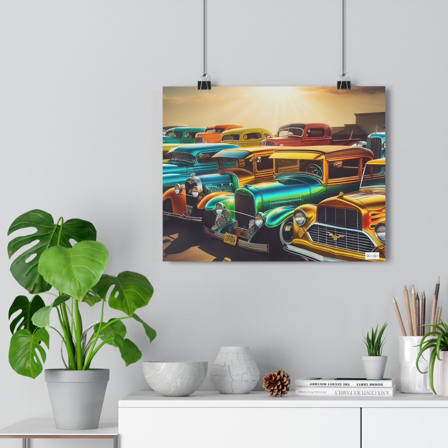 Giclée Art Print - HISTORIC CARS - Vivienne Grace