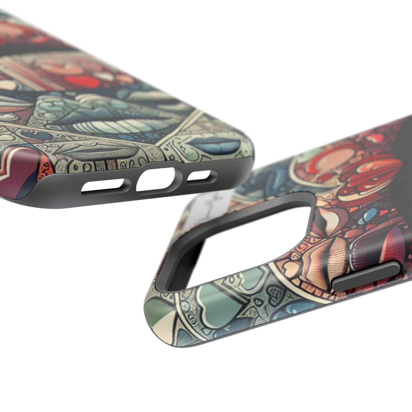 IPhone - Impact-Resistant Cases - BLUE LIPS - Vivienne Grace