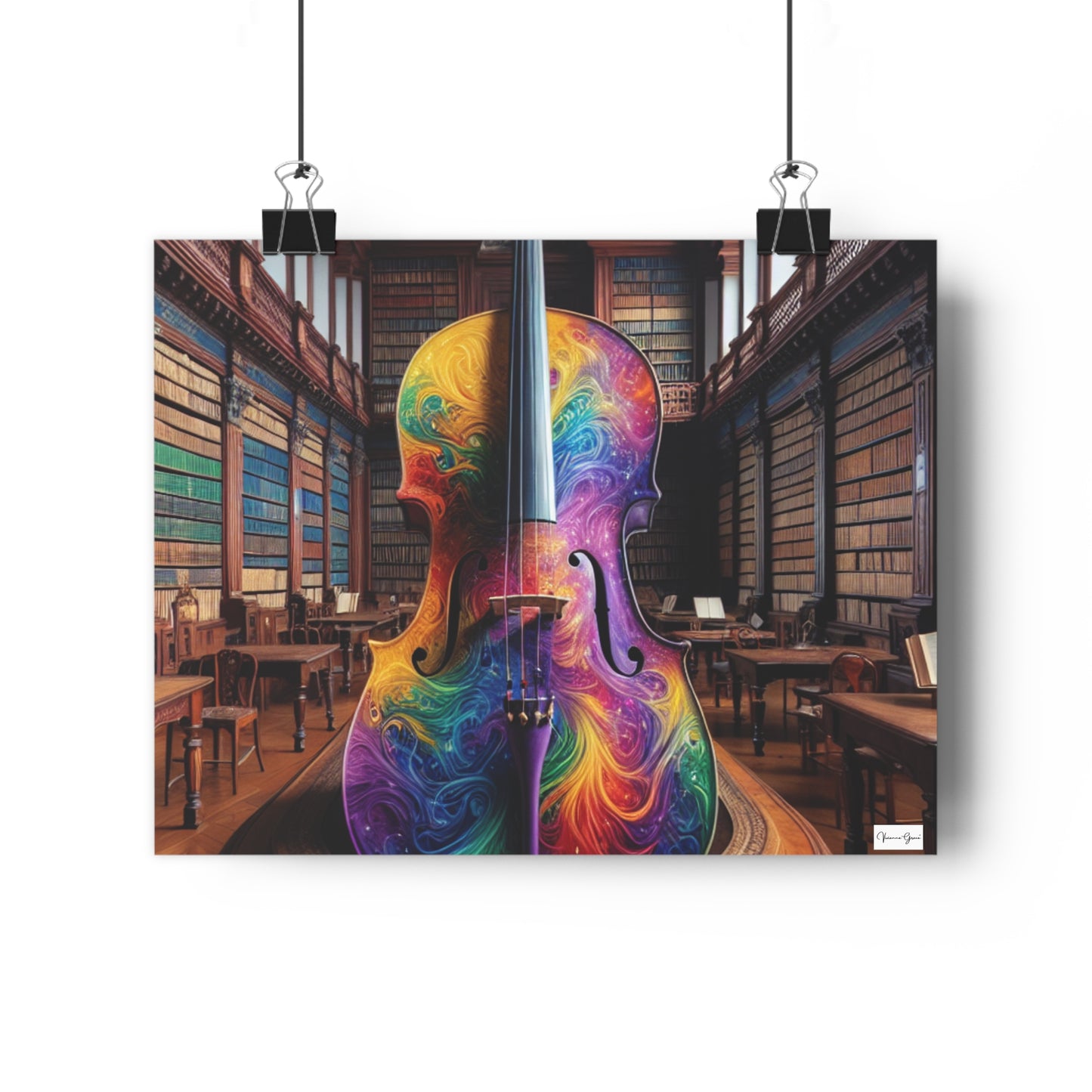 Giclée Art Print - Cello - Vivienne Grace