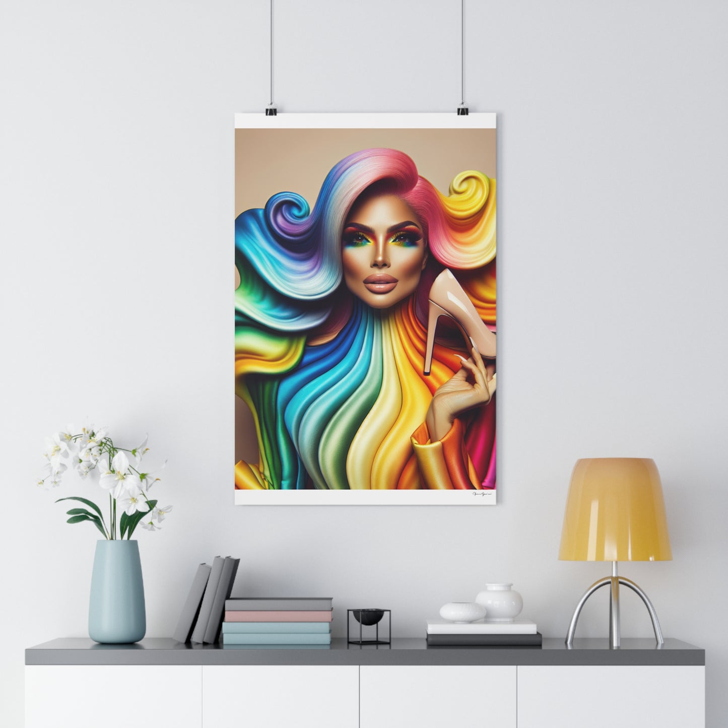 Giclée Art Print - Glamorous - Vivienne Grace