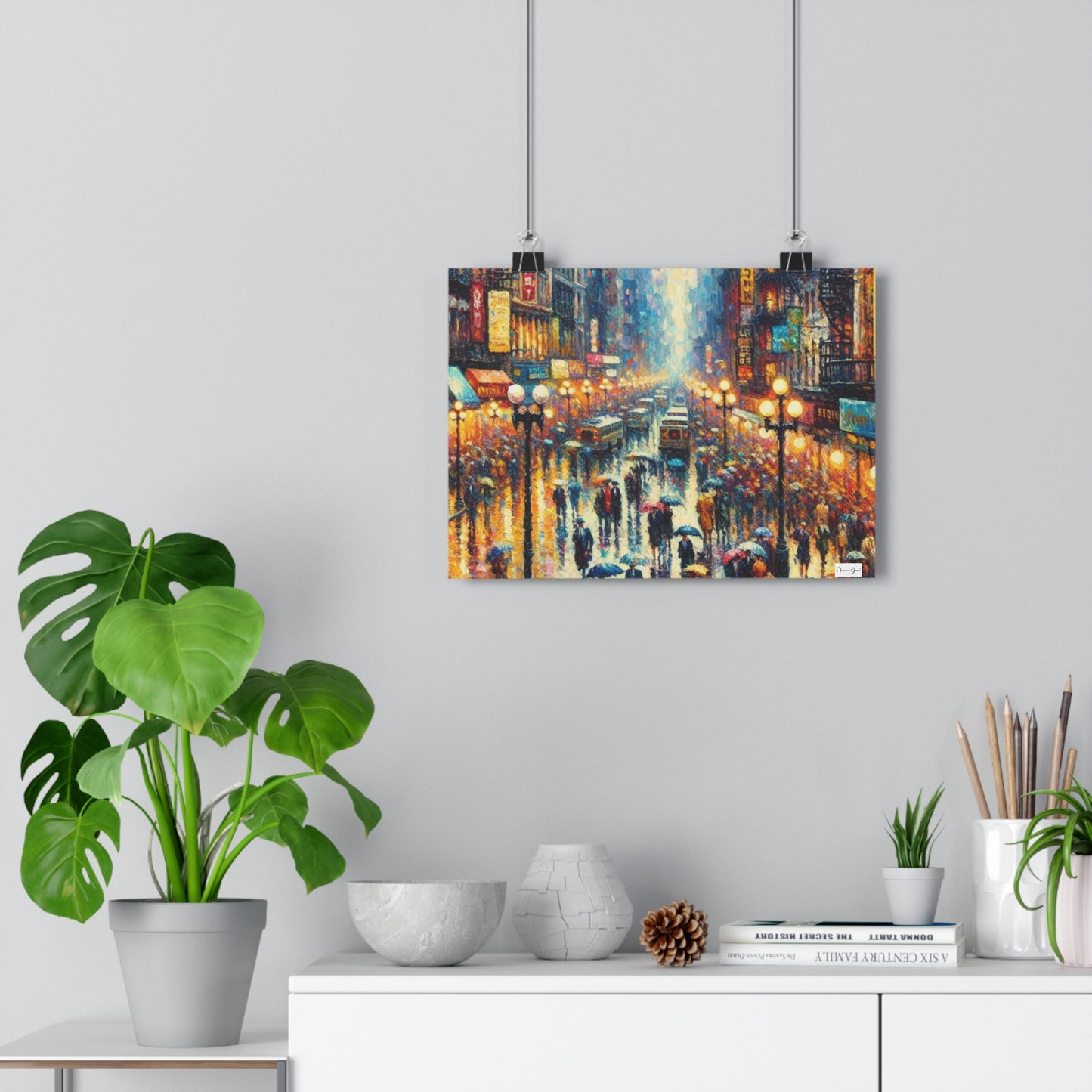 Giclée Art Print - New York Rain - Vivienne Grace
