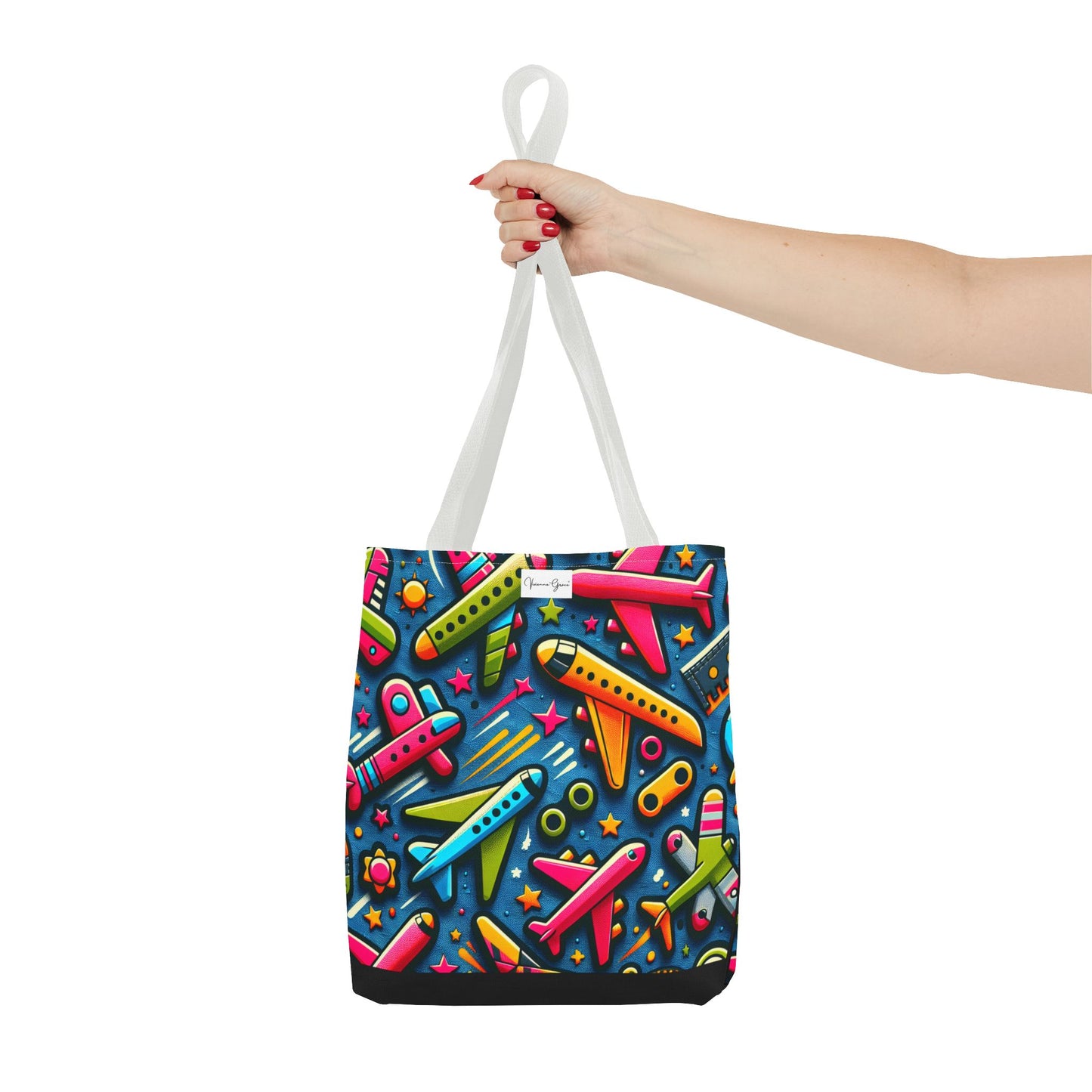 Tote Bag - AIRPLANES - Vivienne Grace