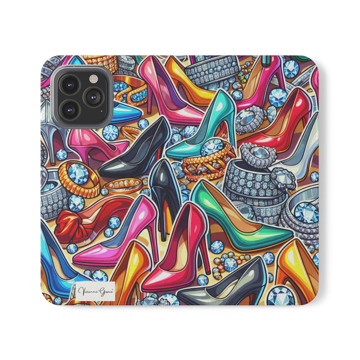 IPhone - Flip Case - STILETTO HEELS - Vivienne Grace